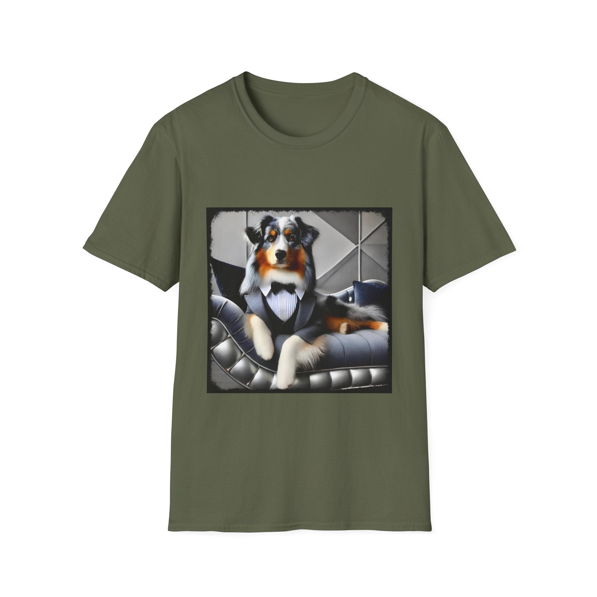 Australian Shepherd Dashing Dawg | Unisex Dog T-Shirt