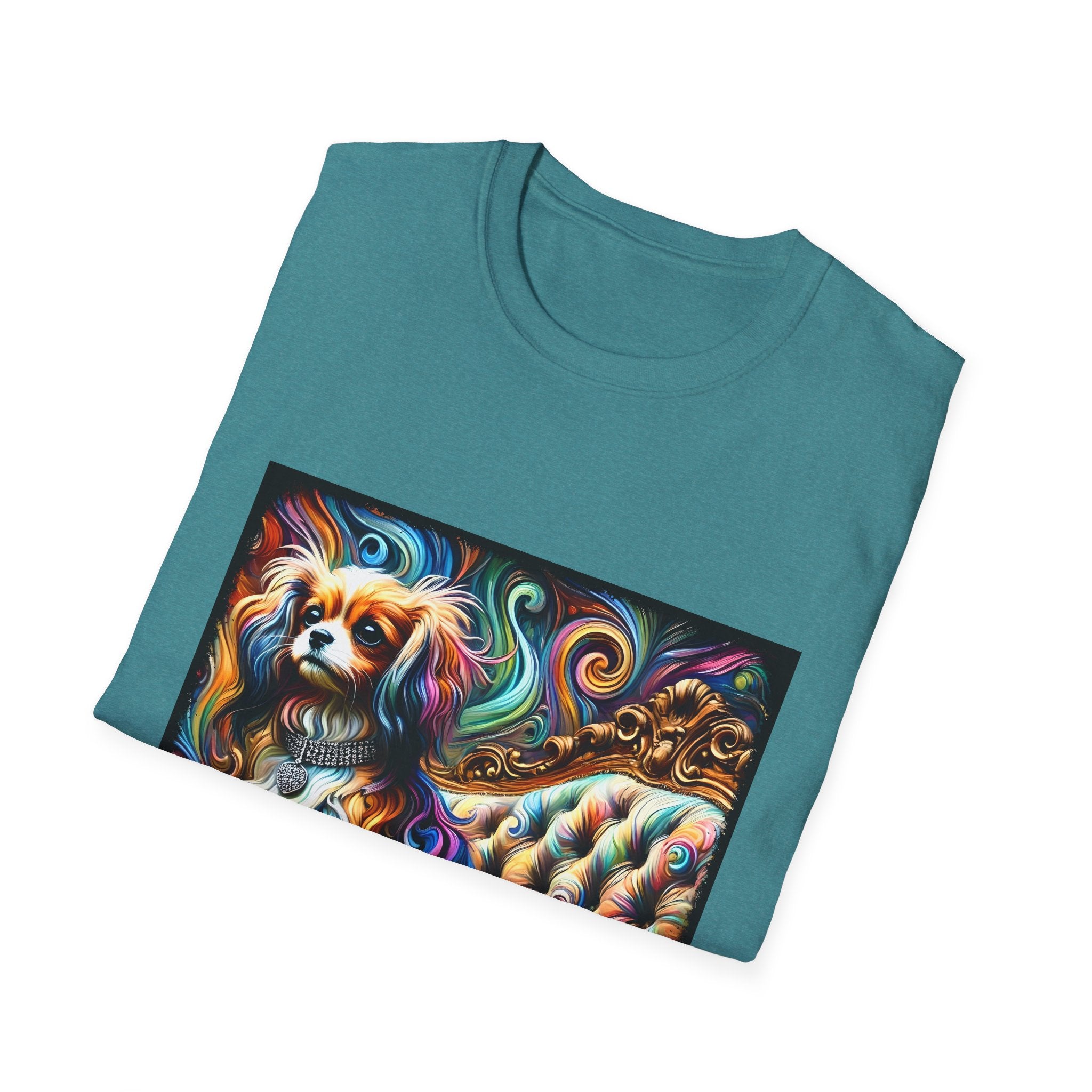 Cavalier King Charles Spaniel Stunning Swirl | Unisex Dog T-Shirt