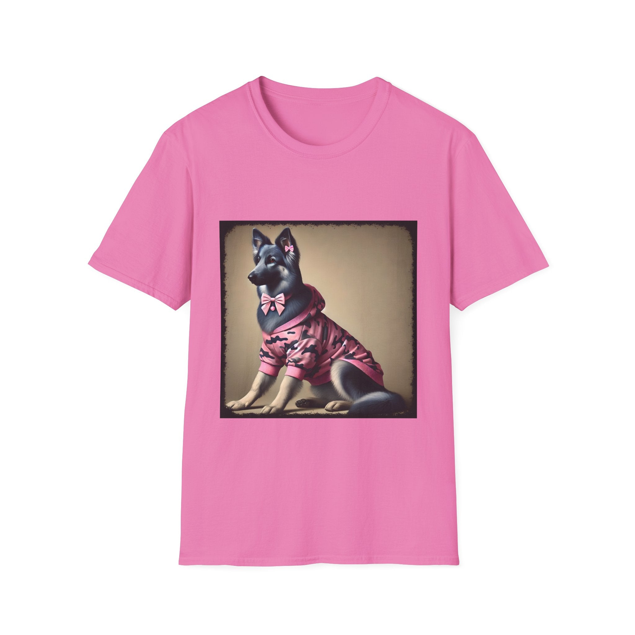 German Shepherd Camo Cutie | Unisex Dog T-Shirt