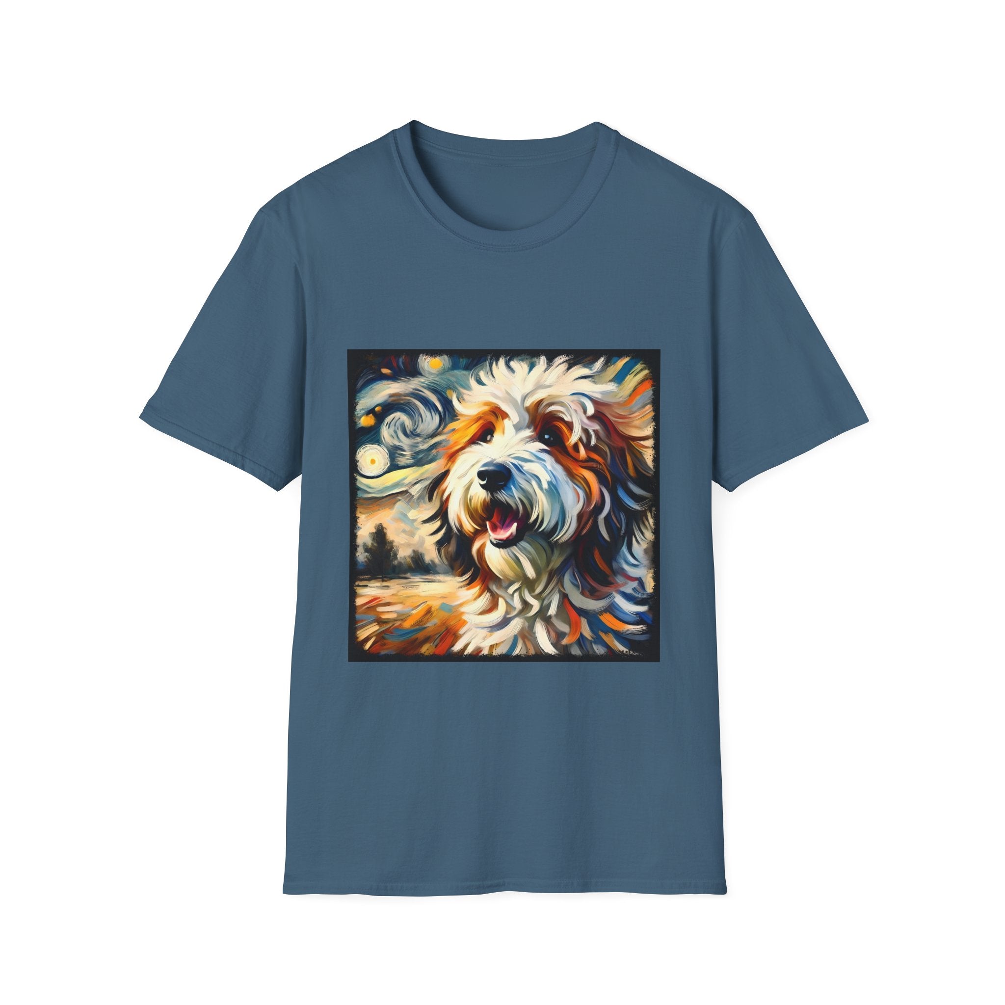 Bernedoodle Vivid Swirl | Unisex Dog T-Shirt