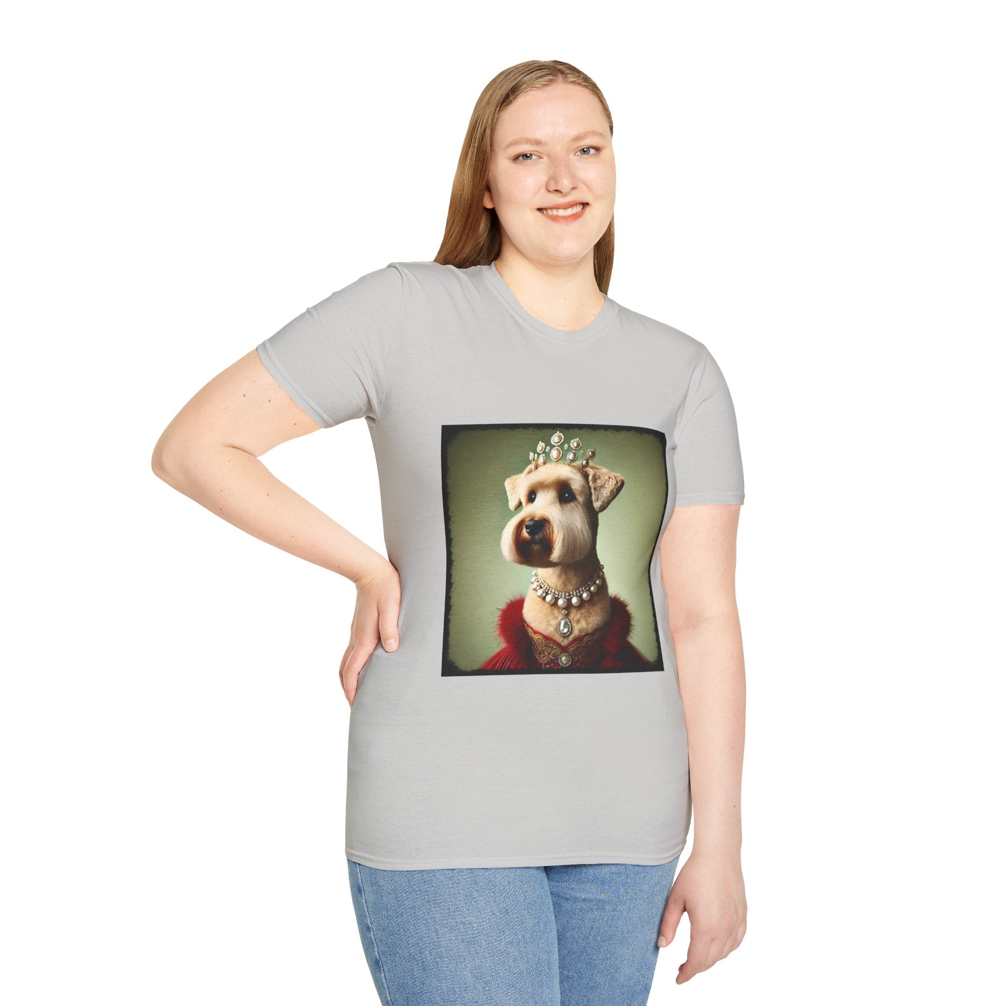 Wheaten Terrier Crimson Queen | Unisex Dog T-Shirt