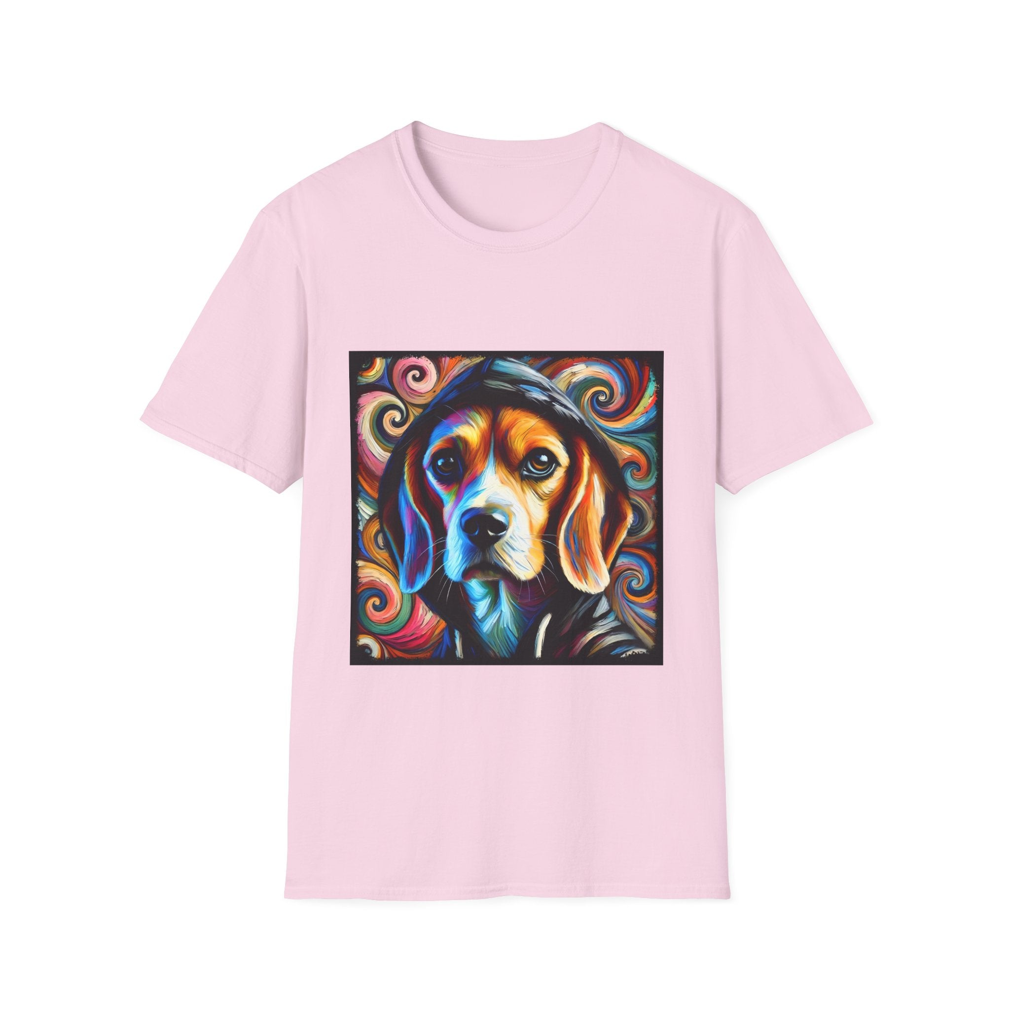 Beagle Relaxed Swirl | Unisex Dog T-Shirt