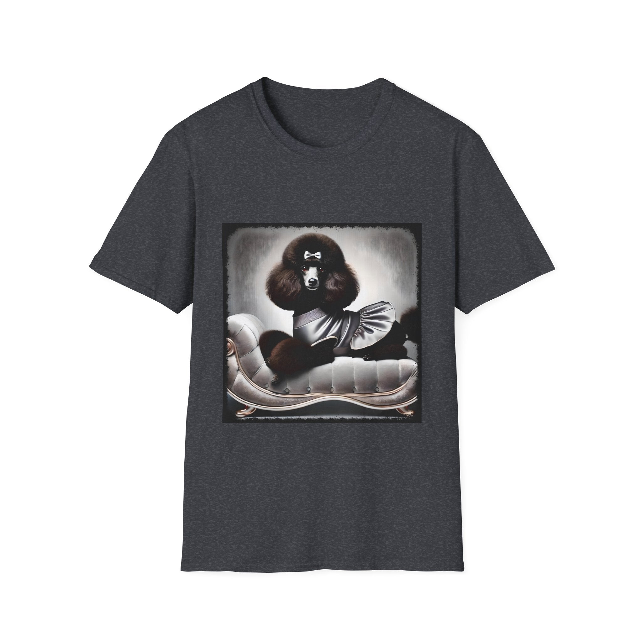 Poodle Silver Seductress | Unisex Dog T-Shirt