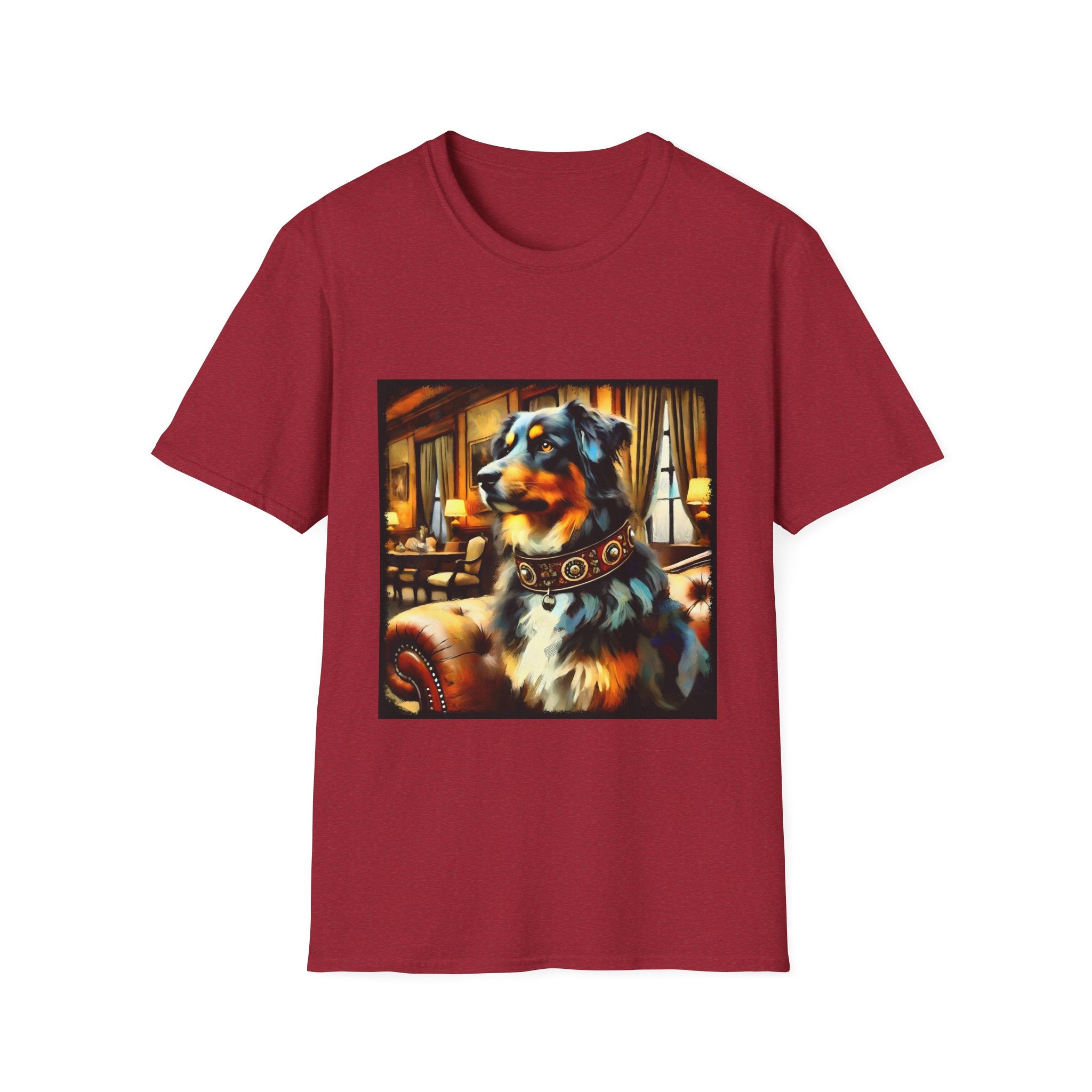 Australian Shepherd Bold Collar Classic | Unisex Dog T-Shirt