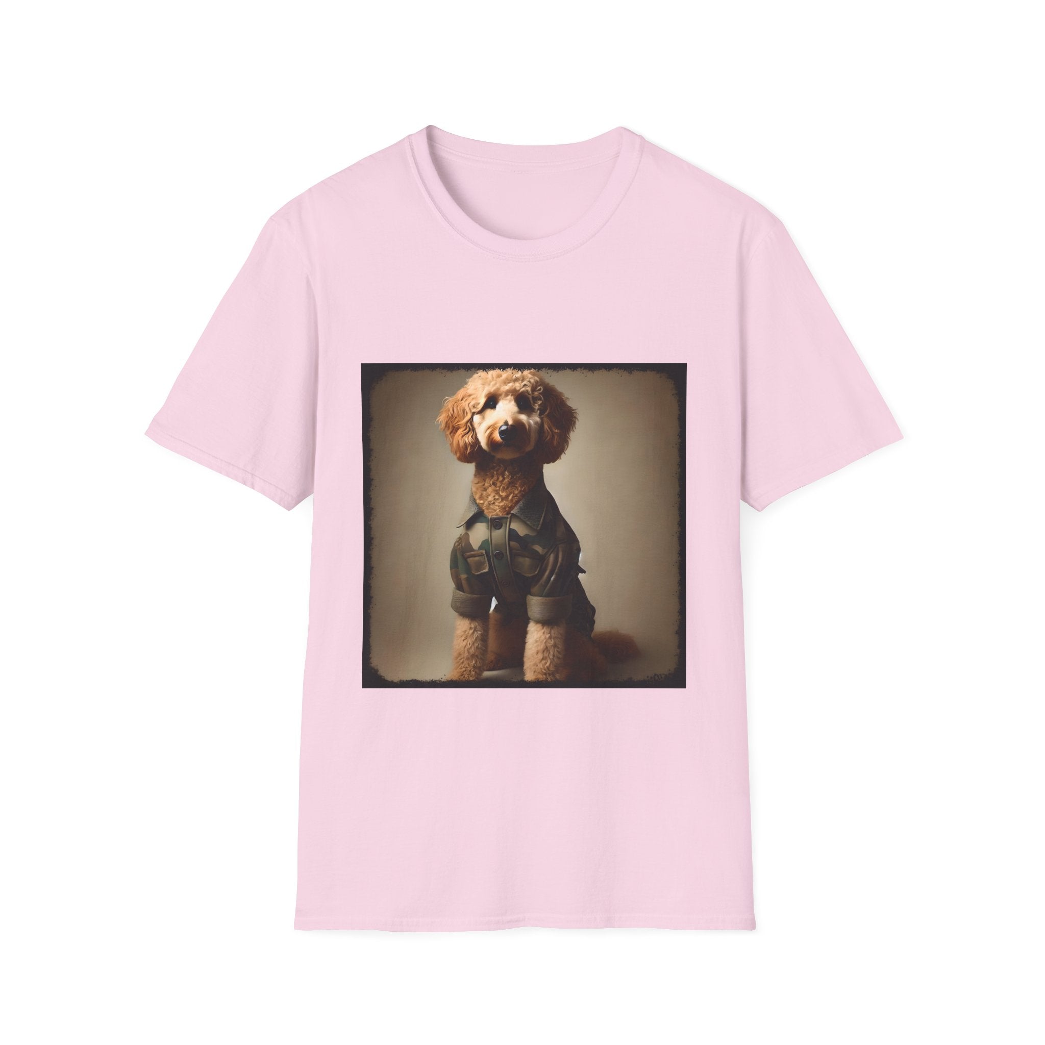 Goldendoodle Green Camo Cutie | Unisex Dog T-Shirt