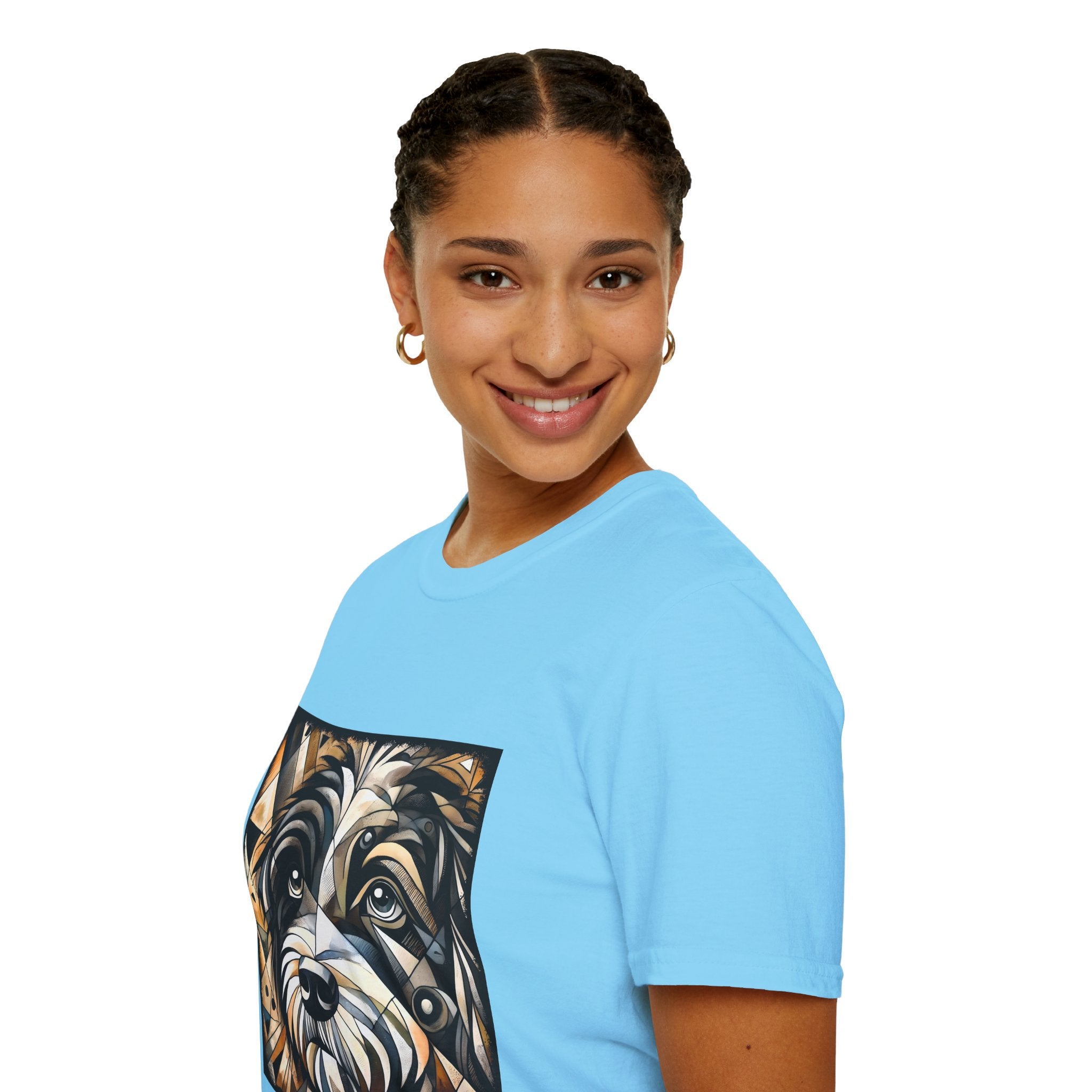 Bernedoodle Bold Geometric | Unisex Dog T-Shirt