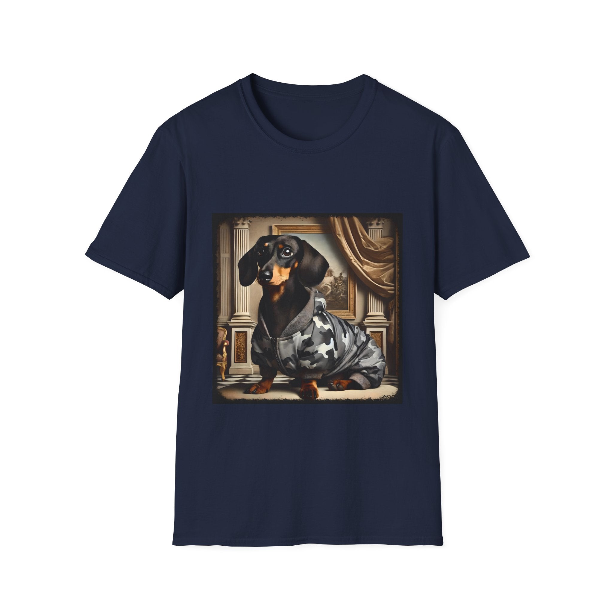 Dachshund Camo Cutie | Unisex Dog T-Shirt