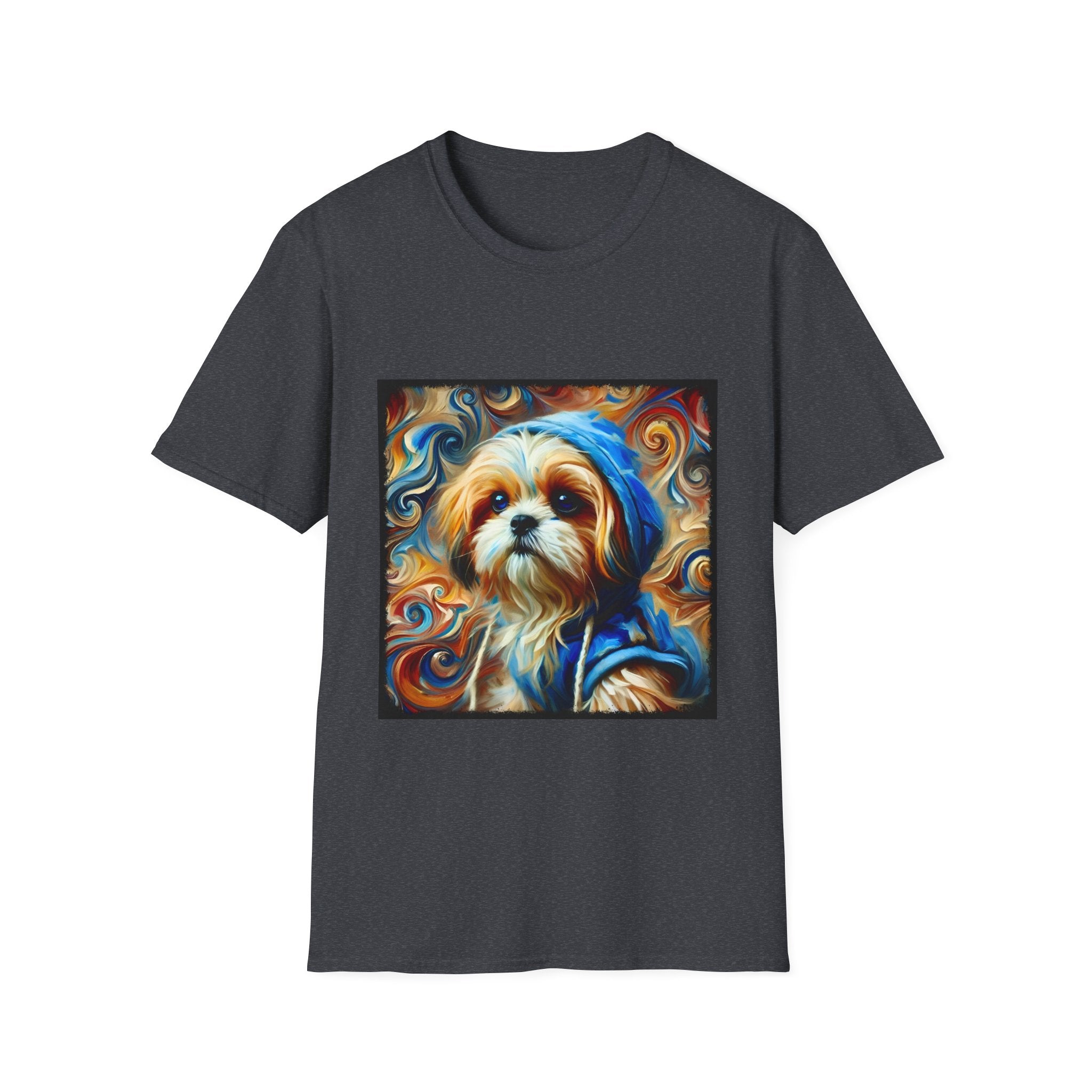 Shih Tzu Comfy Swirl | Unisex Dog T-Shirt