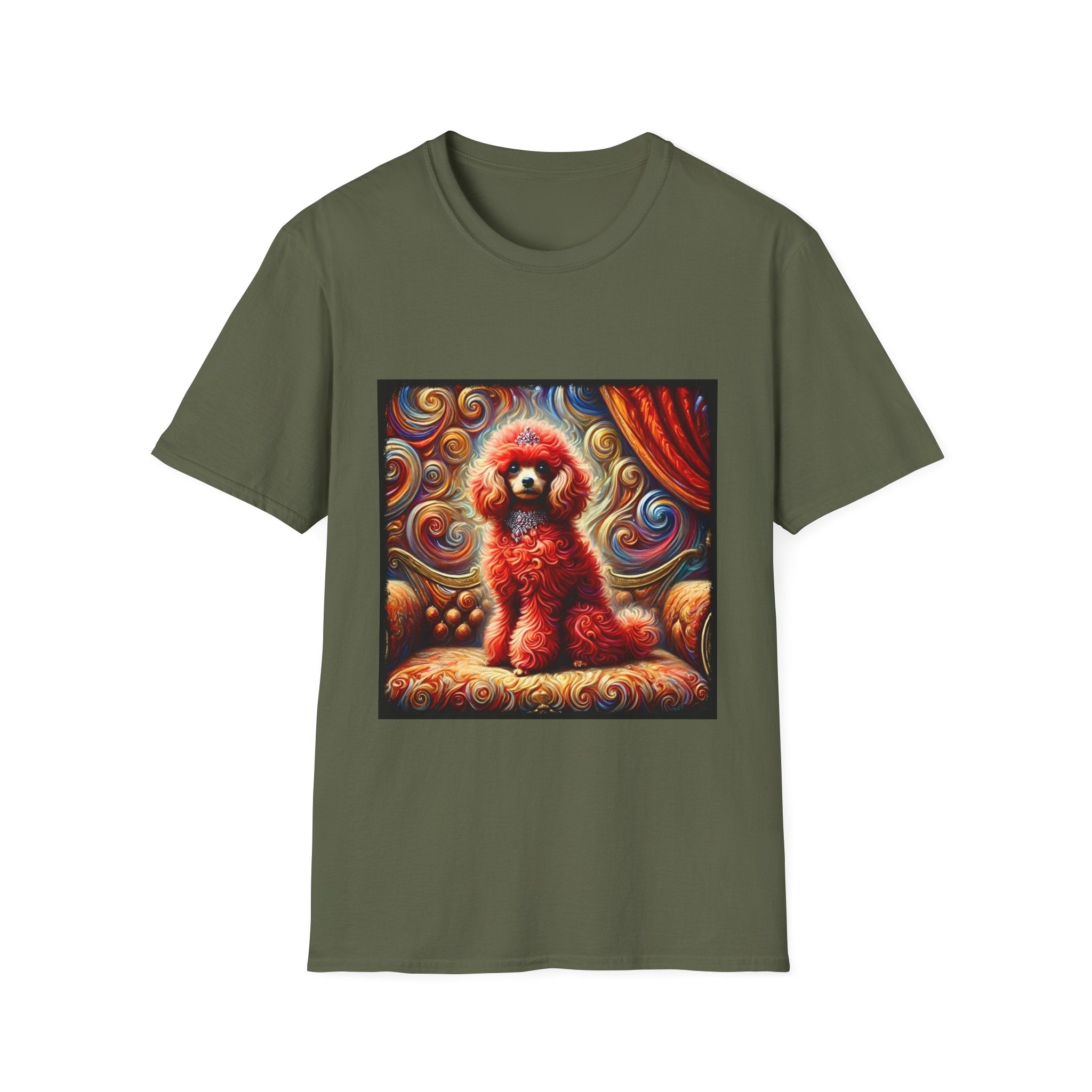 Poodle Fuzzy Swirl | Unisex Dog T-Shirt