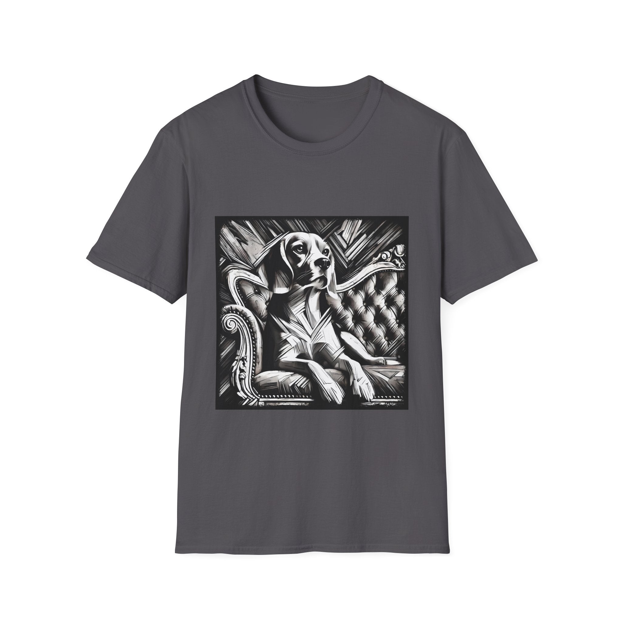 Beagle B&W Bold | Unisex Dog T-Shirt