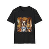 Unisex Boston Terrier graphic tee Rich Rouge
