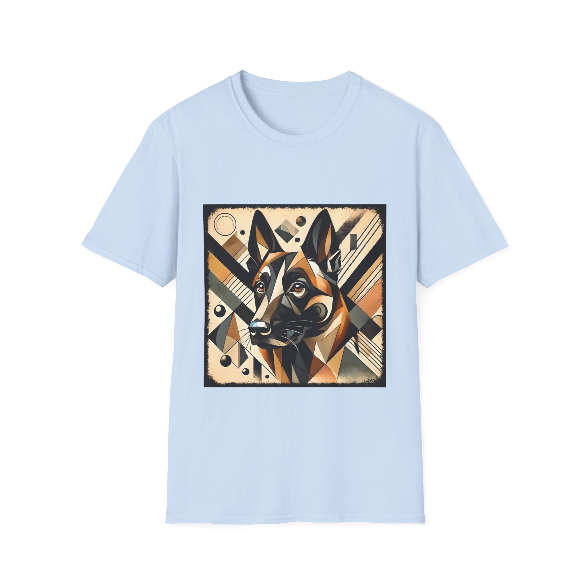 Belgian Malinois Bold Geometric | Unisex Dog T-Shirt