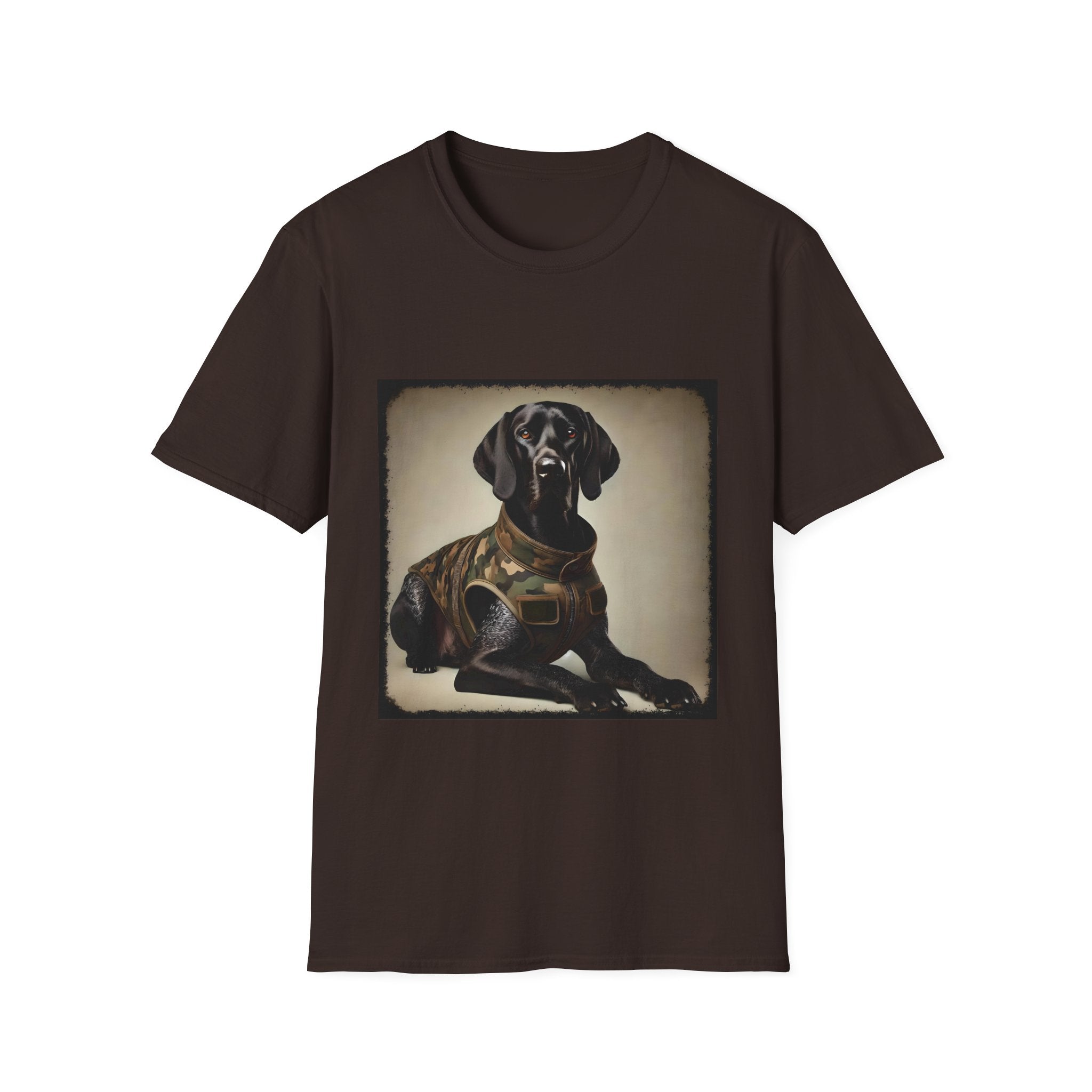 German Shorthaired Pointer Camo Cutie | Unisex Dog T-Shirt