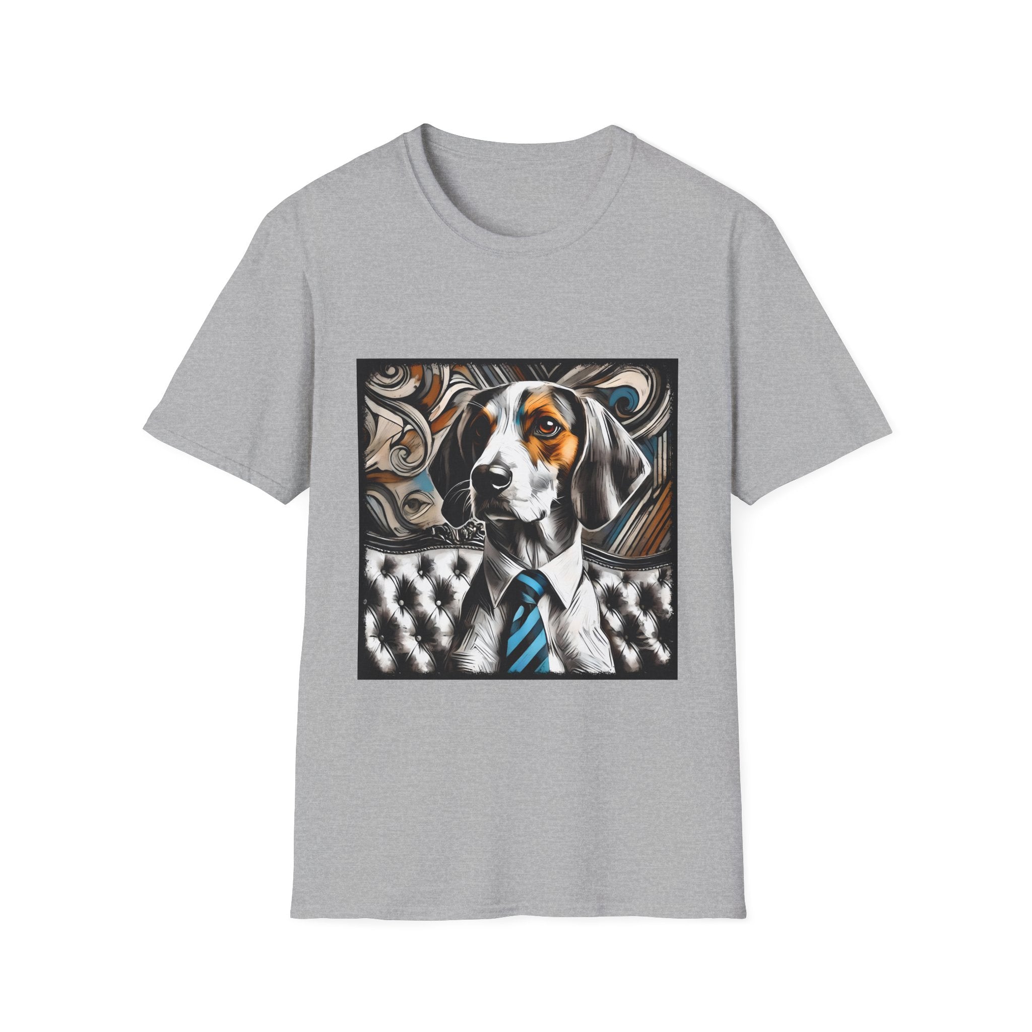 Treeing Walker Coonhound Bold Gentleman | Unisex Dog T-Shirt