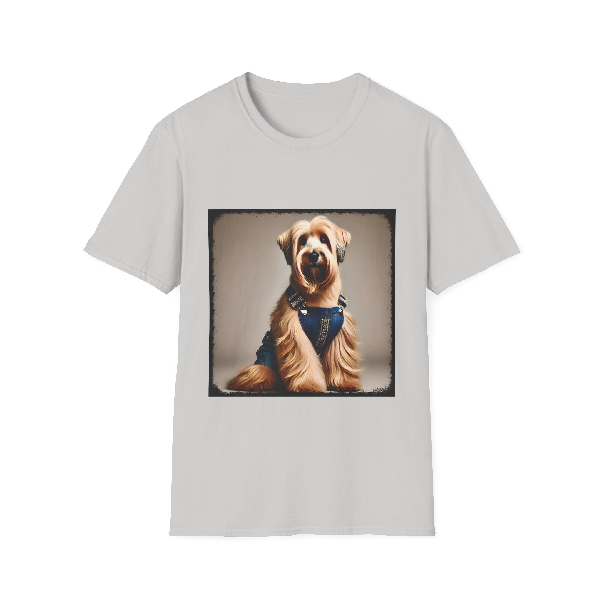Wheaten Terrier Denim Doll | Unisex Dog T-Shirt