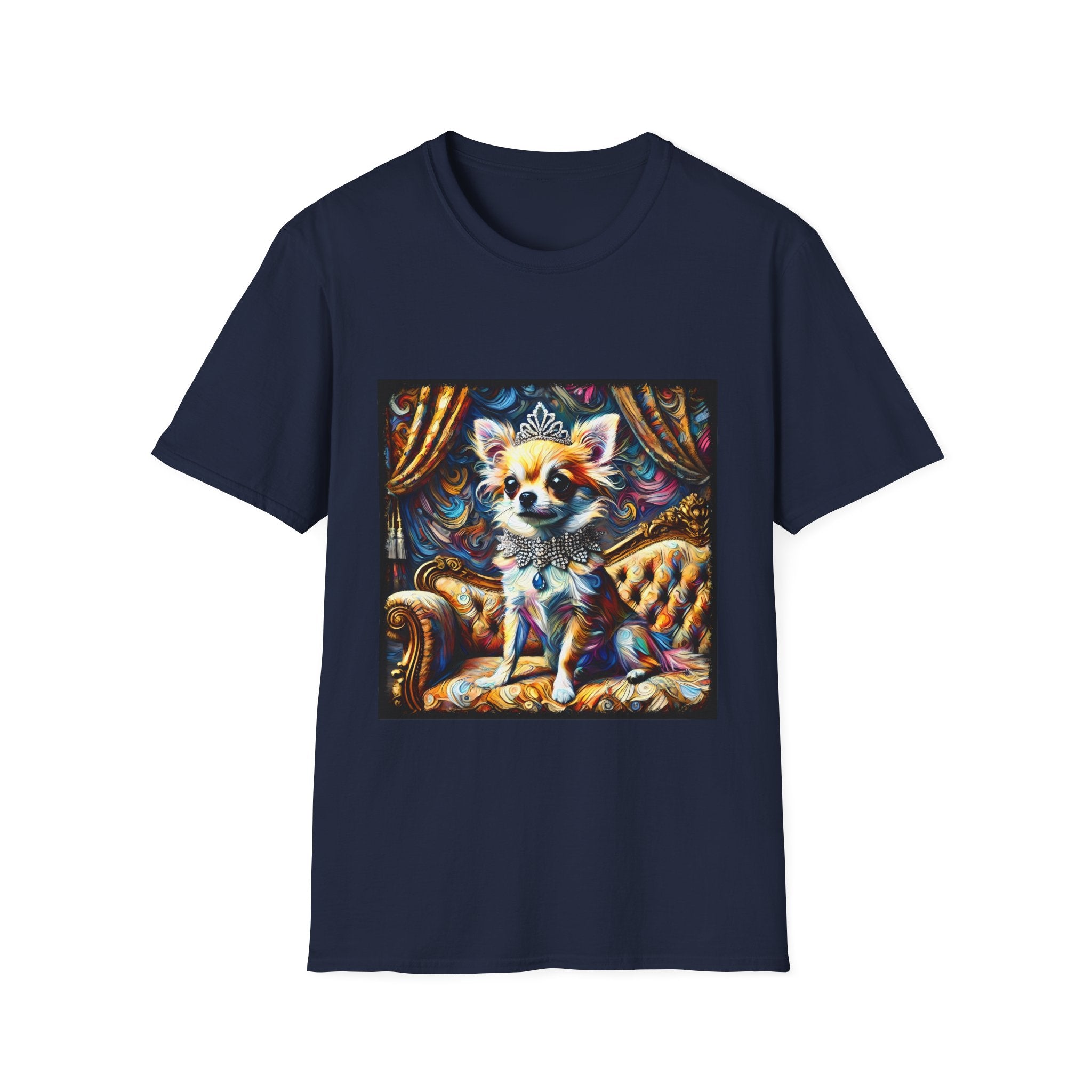 Chihuahua Diamond Diva Swirl | Unisex Dog T-Shirt