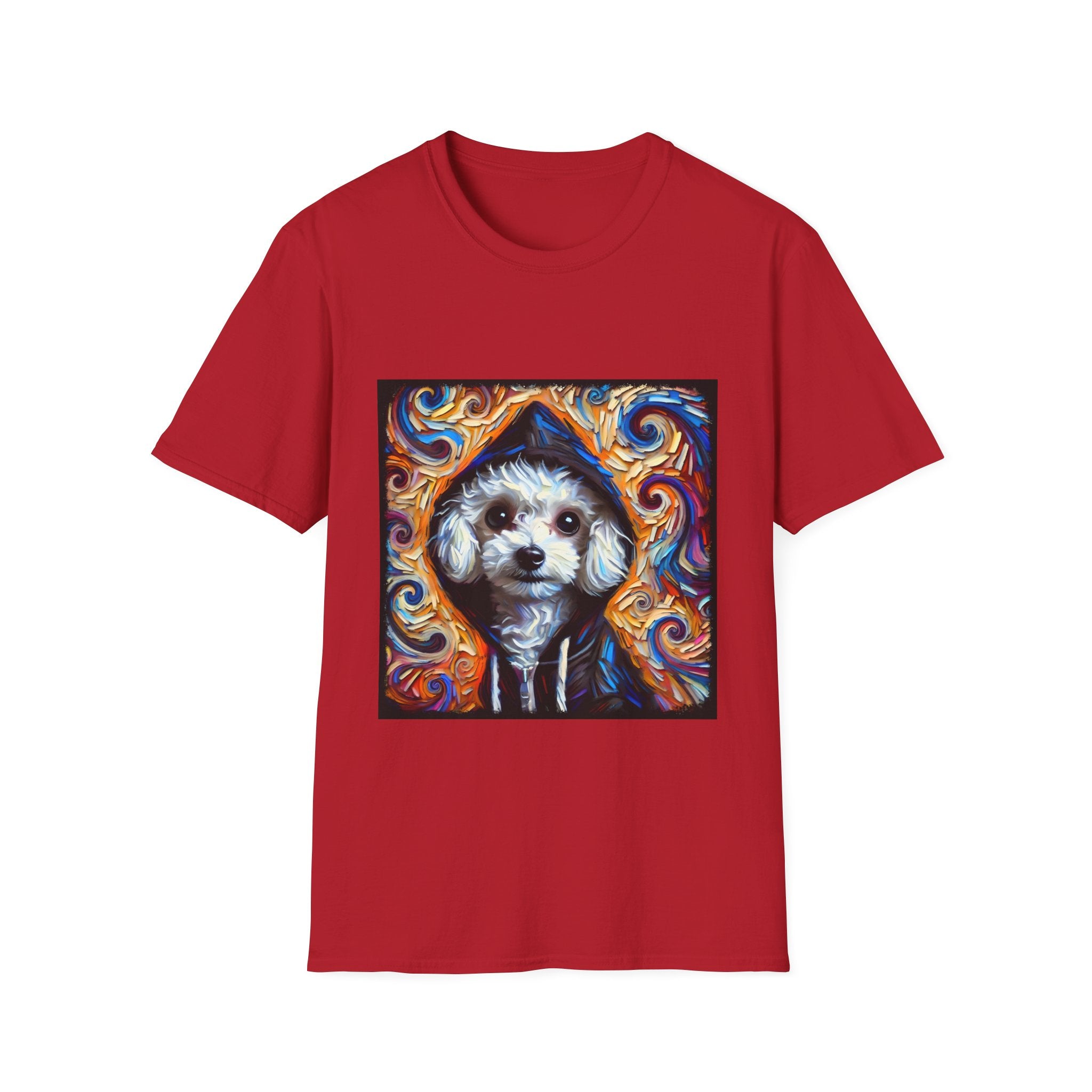 Poodle Bold Relaxed Swirl | Unisex Dog T-Shirt