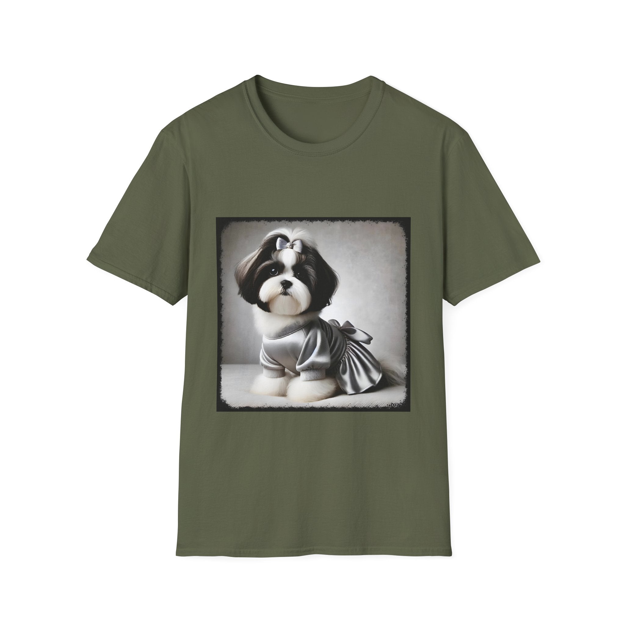 Shih Tzu Silver Sweetheart | Unisex Dog T-Shirt