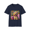 Goldendoodle Pink Diamond Bow Swirl  | Unisex Dog T-Shirt