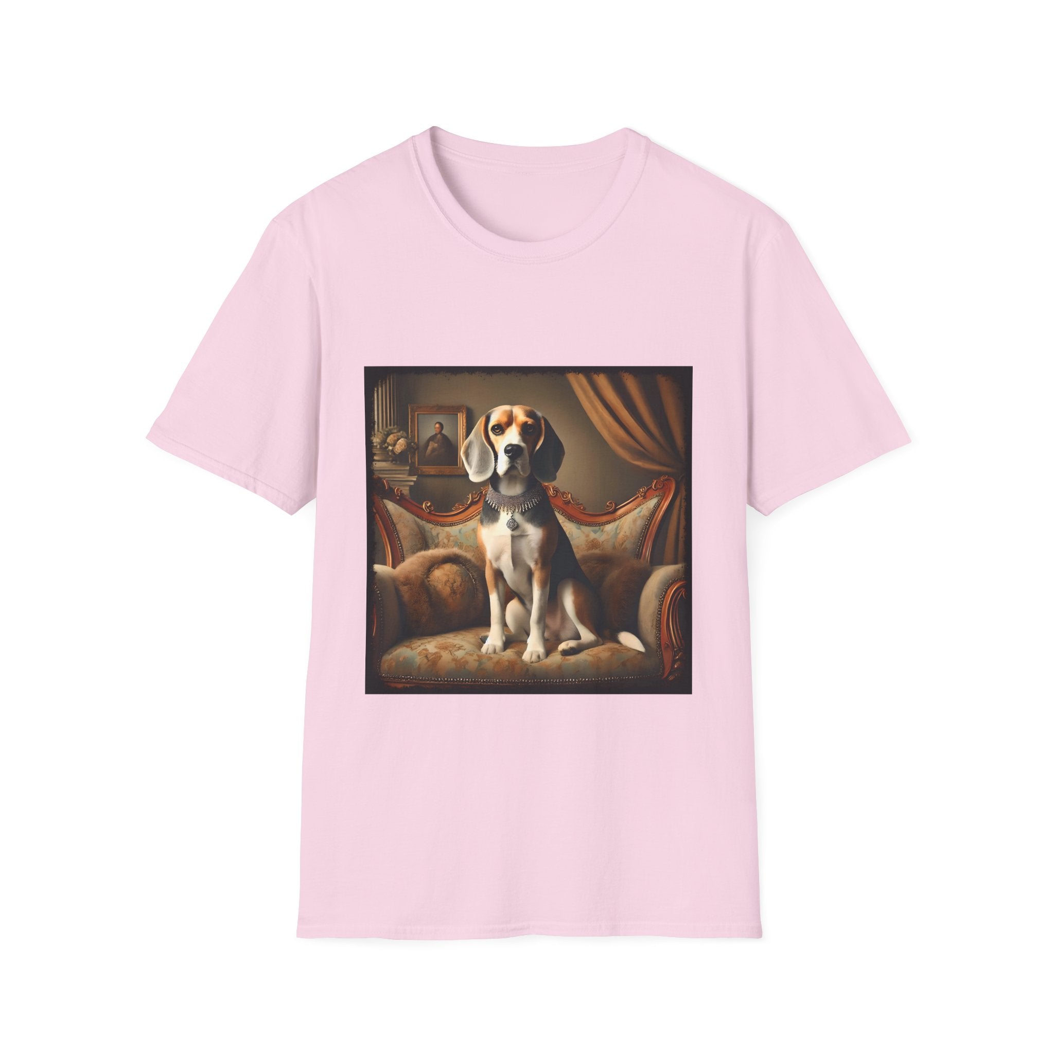 Beagle Princess Blue | Unisex Dog T-Shirt