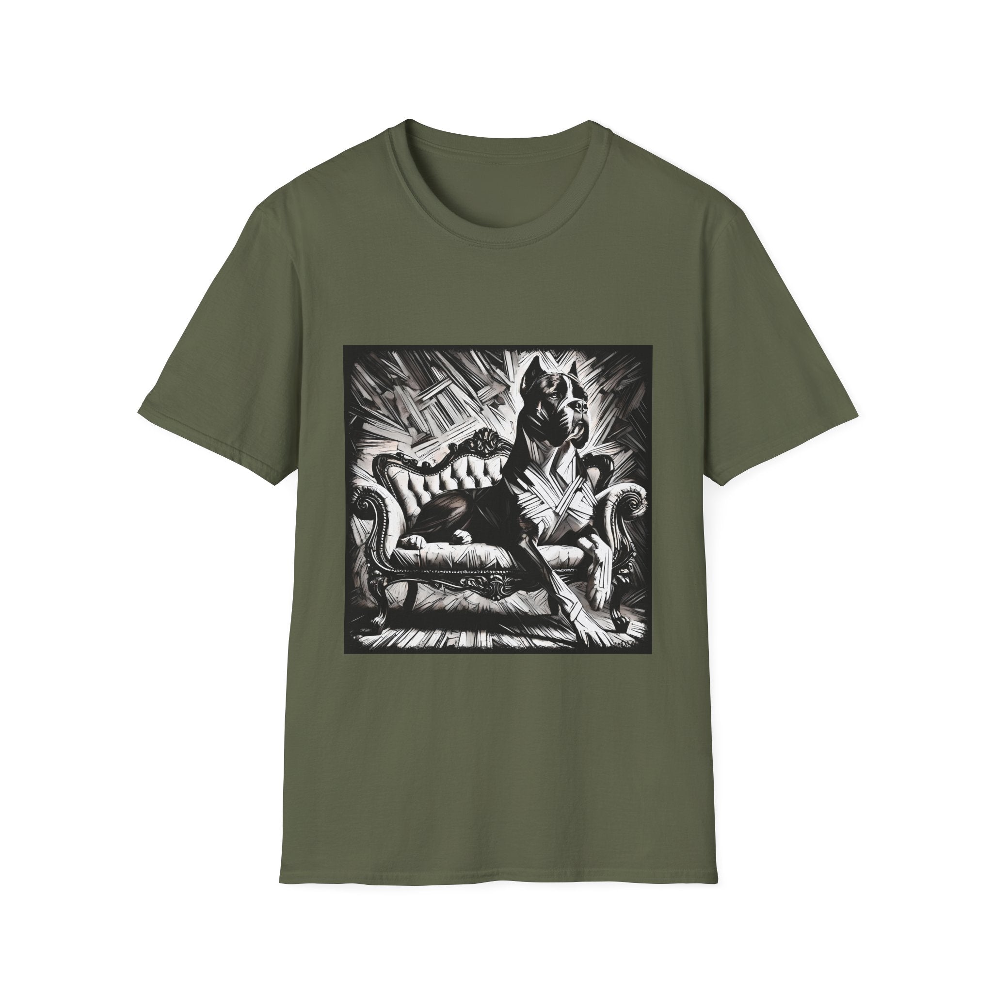 Cane Corso B&W Bold | Unisex Dog T-Shirt