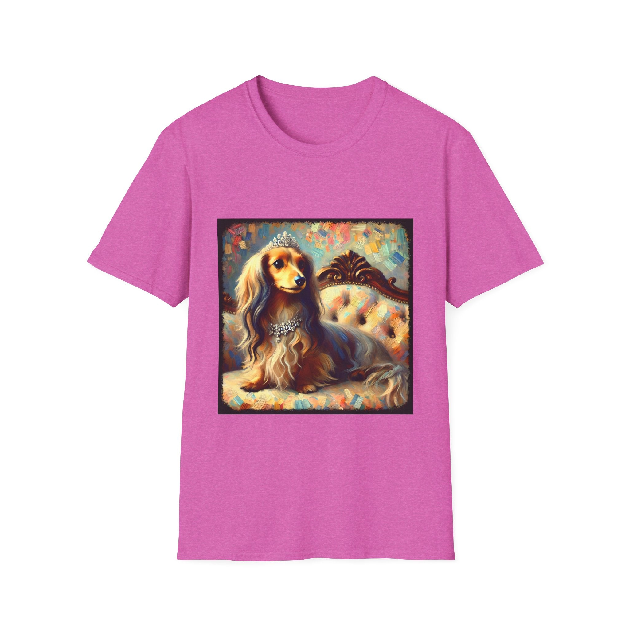 Dachshund Diamond Pastel Classic | Unisex Dog T-Shirt