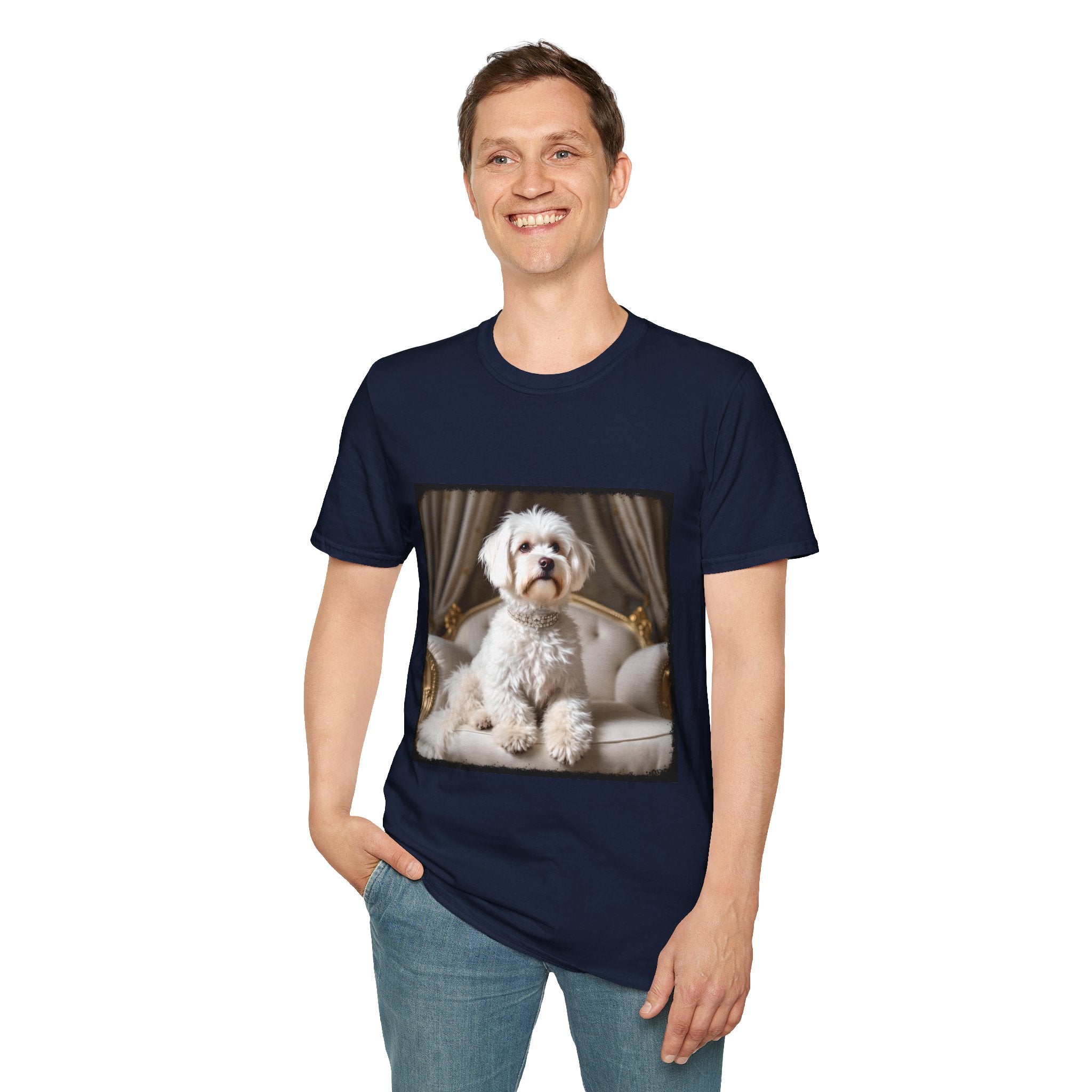 Maltese Royal Princess | Unisex Dog T-Shirt