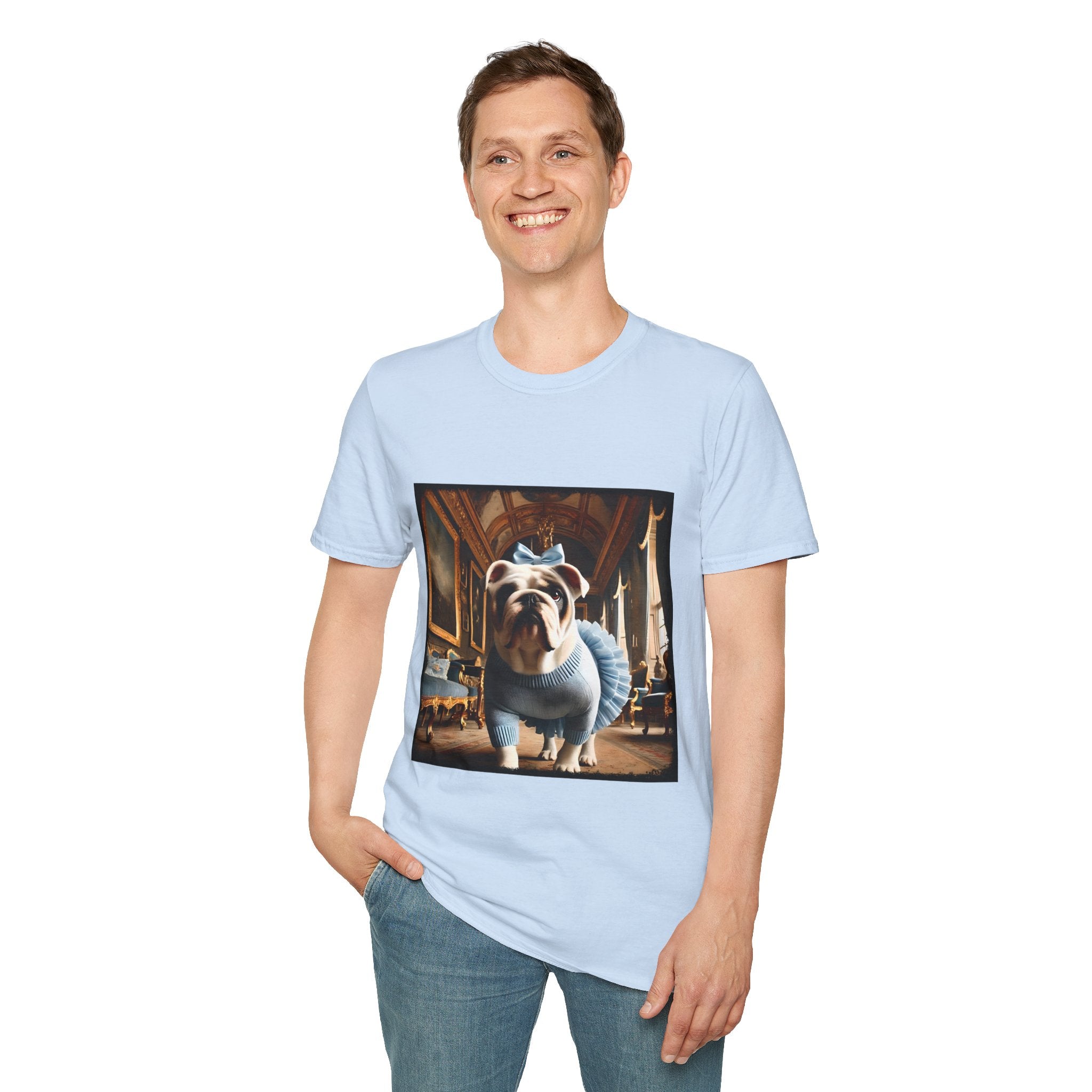 Bulldog Runway Rebel | Unisex Dog T-Shirt