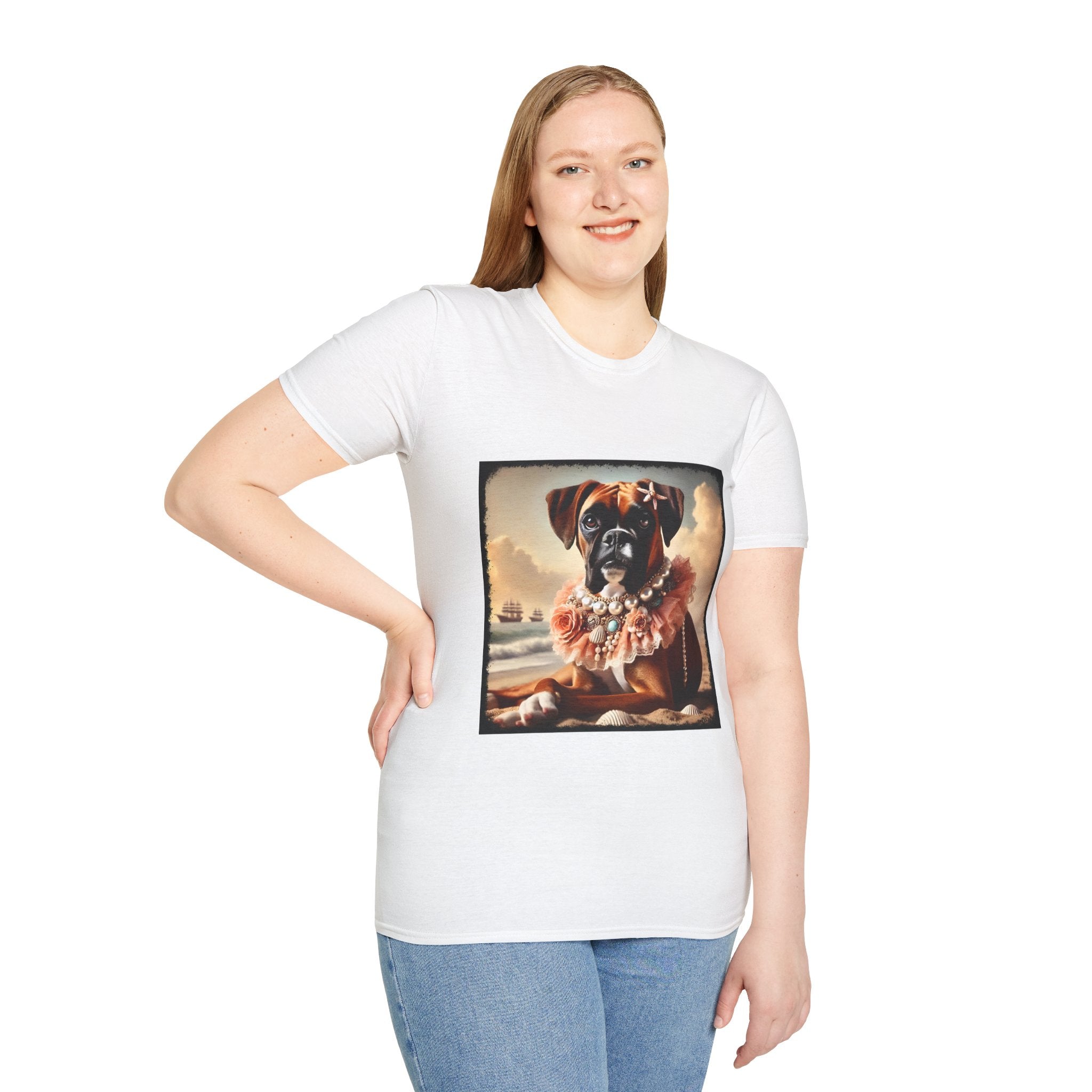 Boxer Beach Dreamer | Unisex Dog T-Shirt