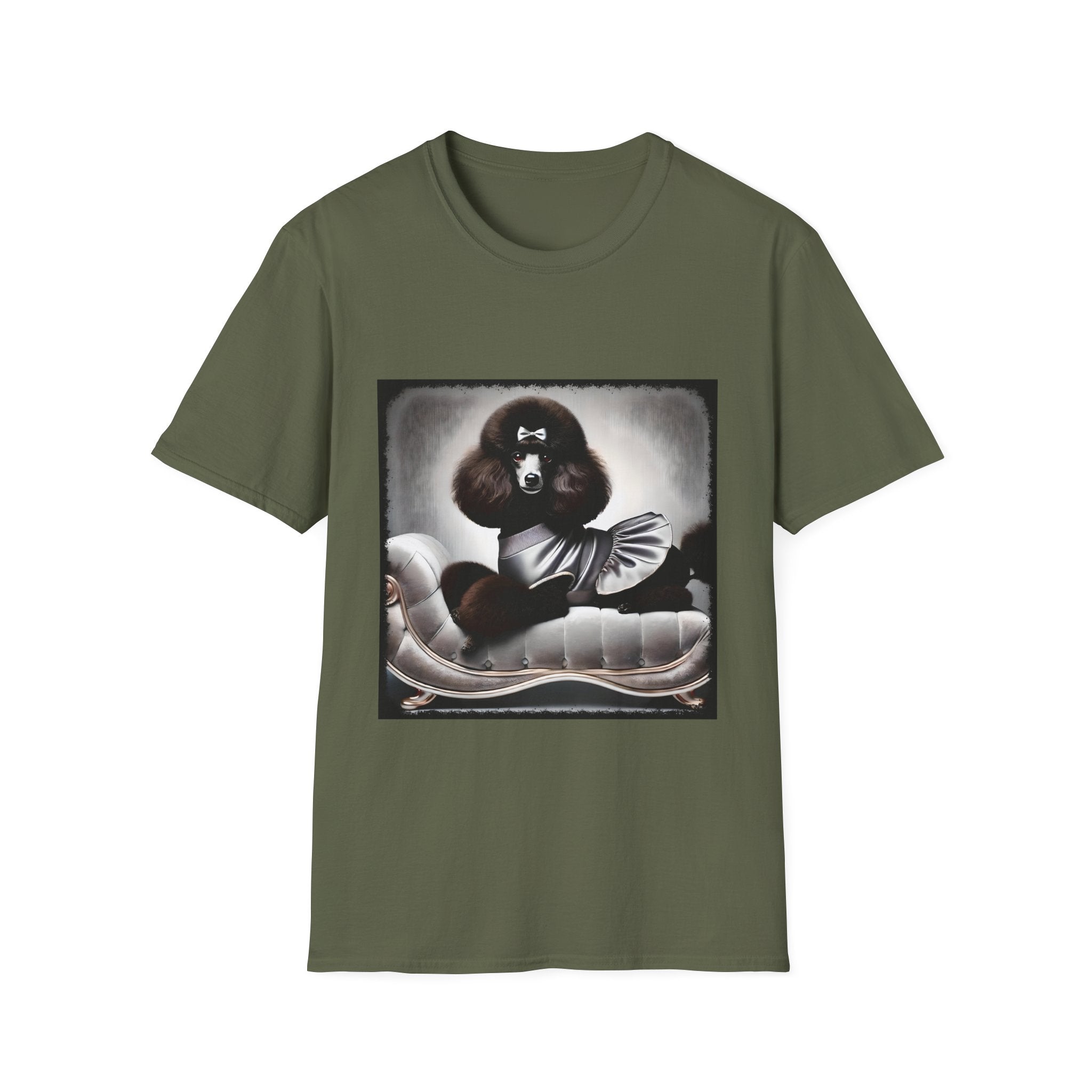 Poodle Silver Seductress | Unisex Dog T-Shirt