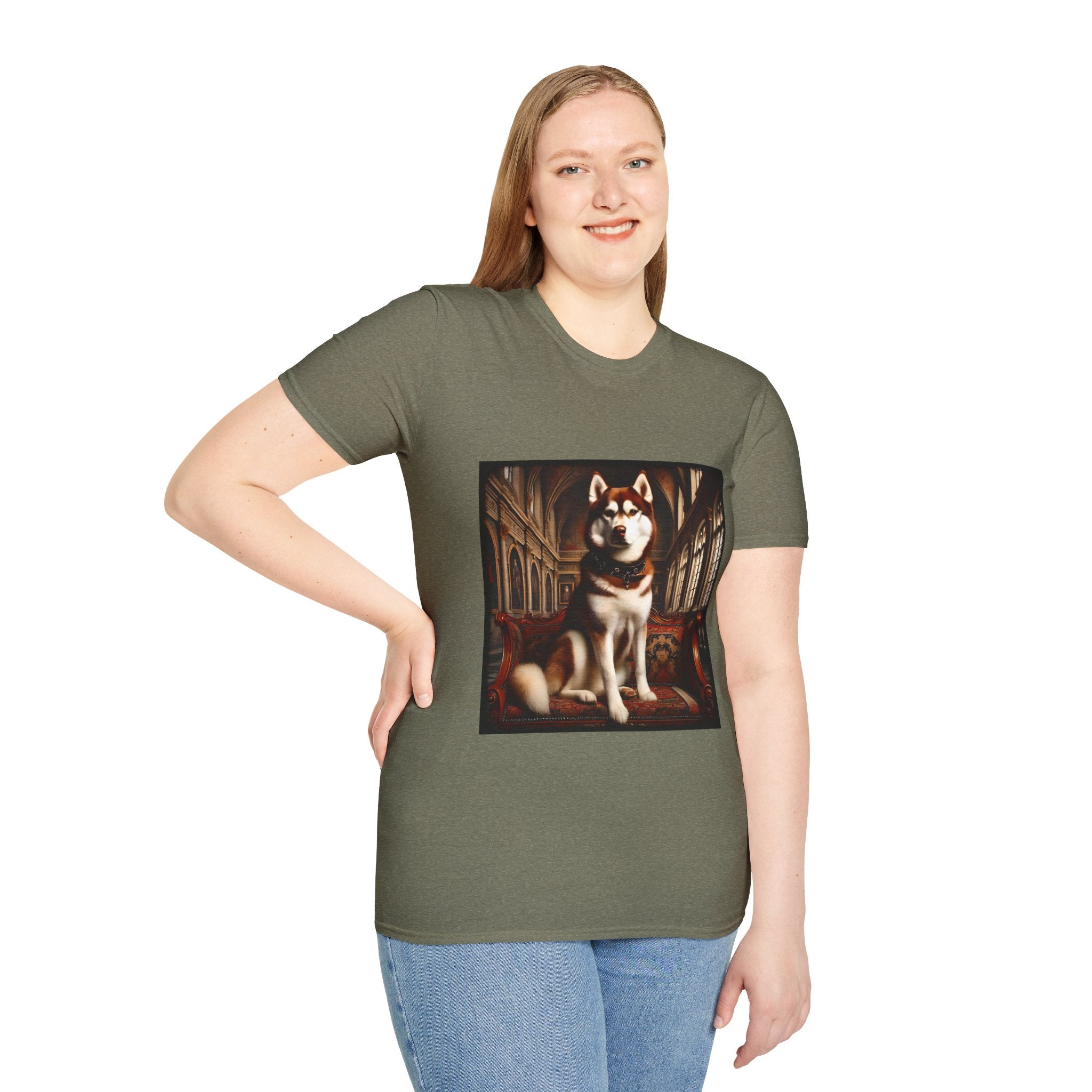 Siberian Husky Red Prince | Unisex Dog T-Shirt