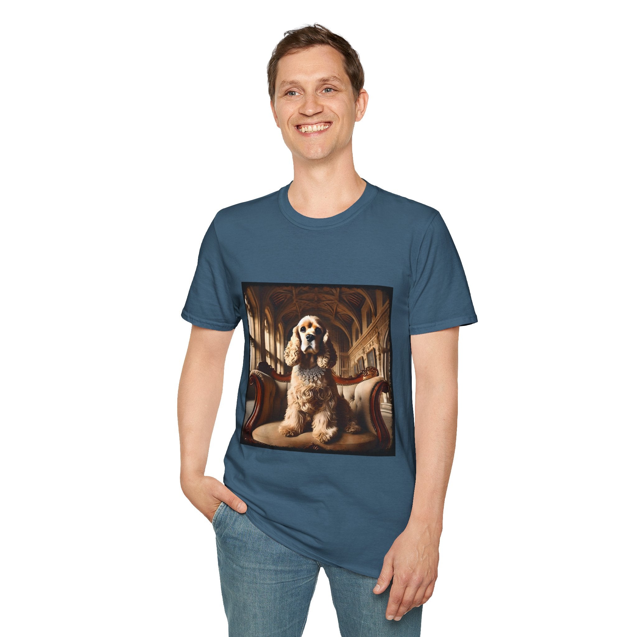 Cocker Spaniel Dashing Diva | Unisex Dog T-Shirt