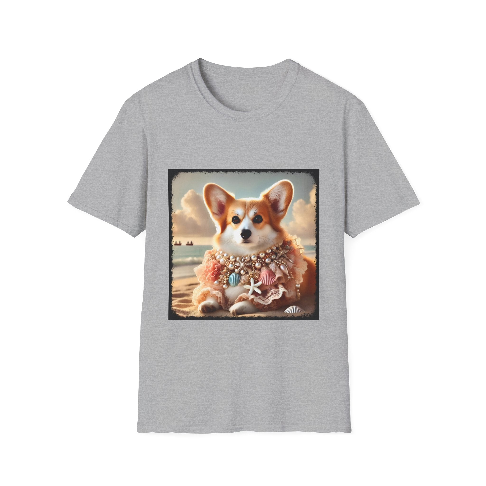 Pembroke Welsh Corgi Ocean Queen | Unisex Dog T-Shirt