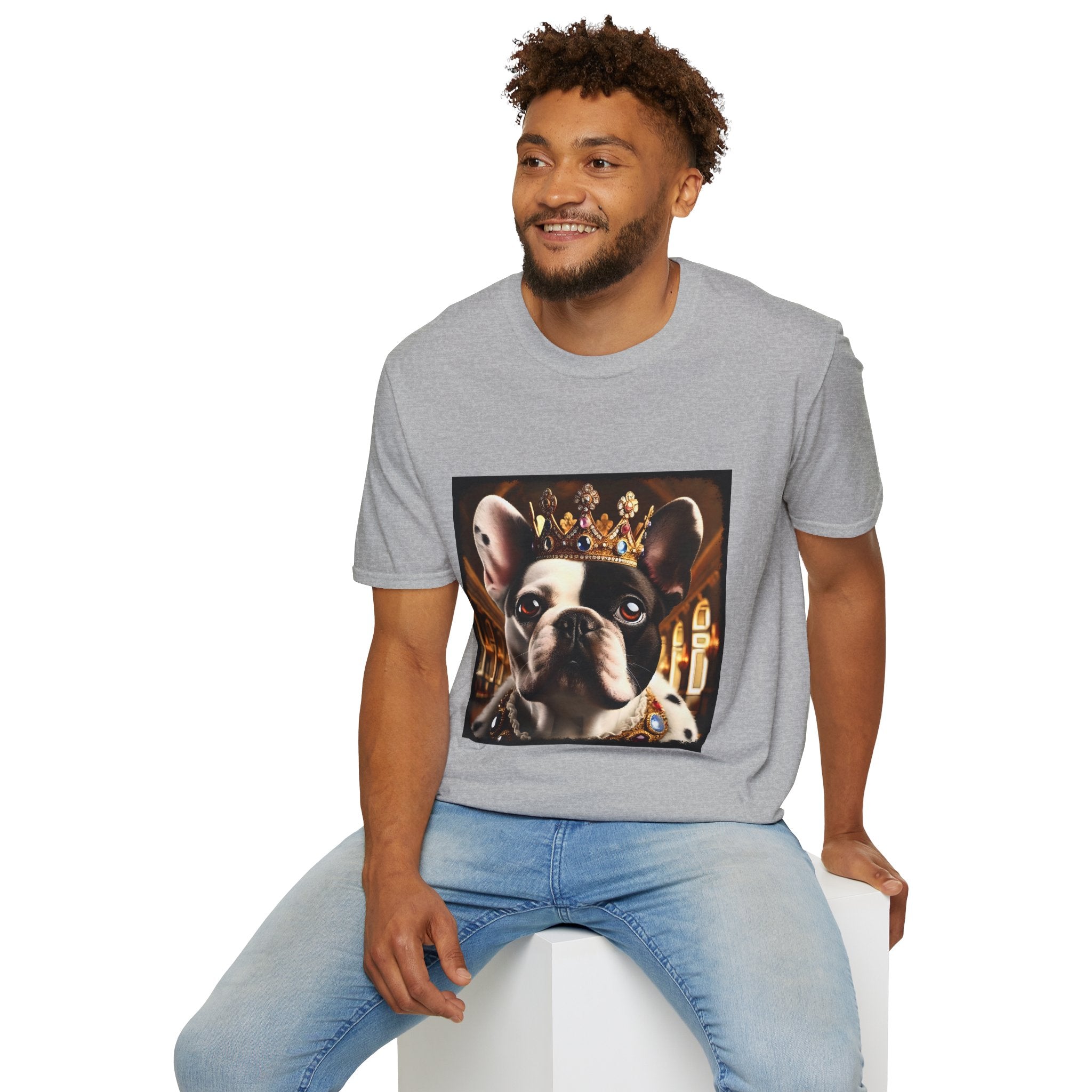 French Bulldog Majestic Bling | Unisex Dog T-Shirt