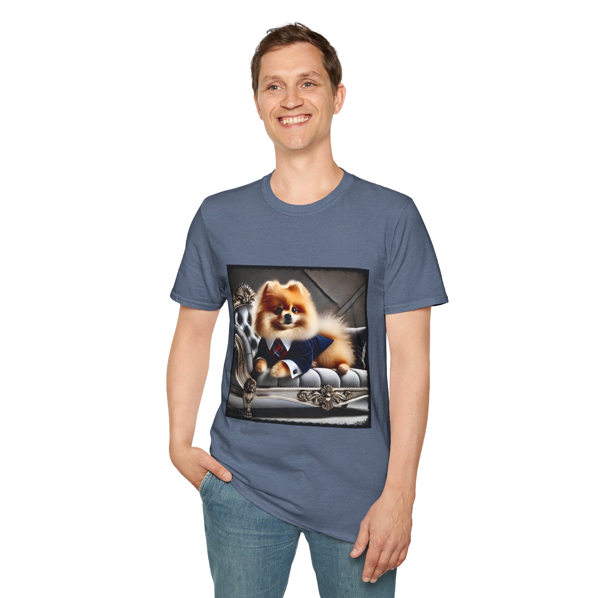 Pomeranian Mister Fetch | Unisex Dog T-Shirt