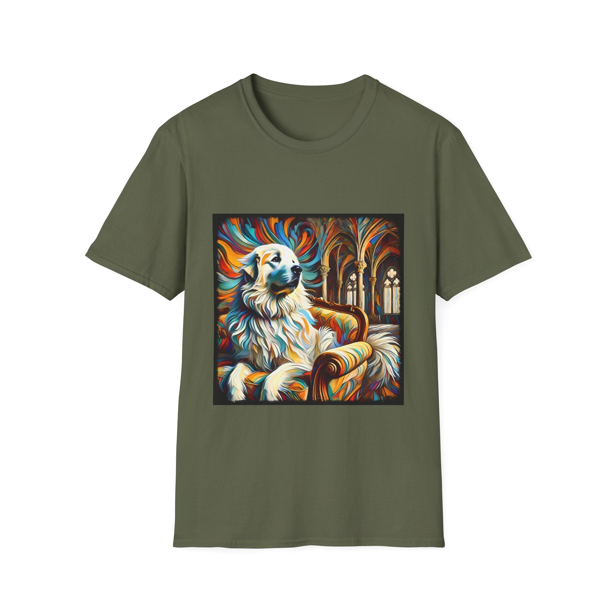 Great Pyrenees Bold Swirl | Unisex Dog T-Shirt
