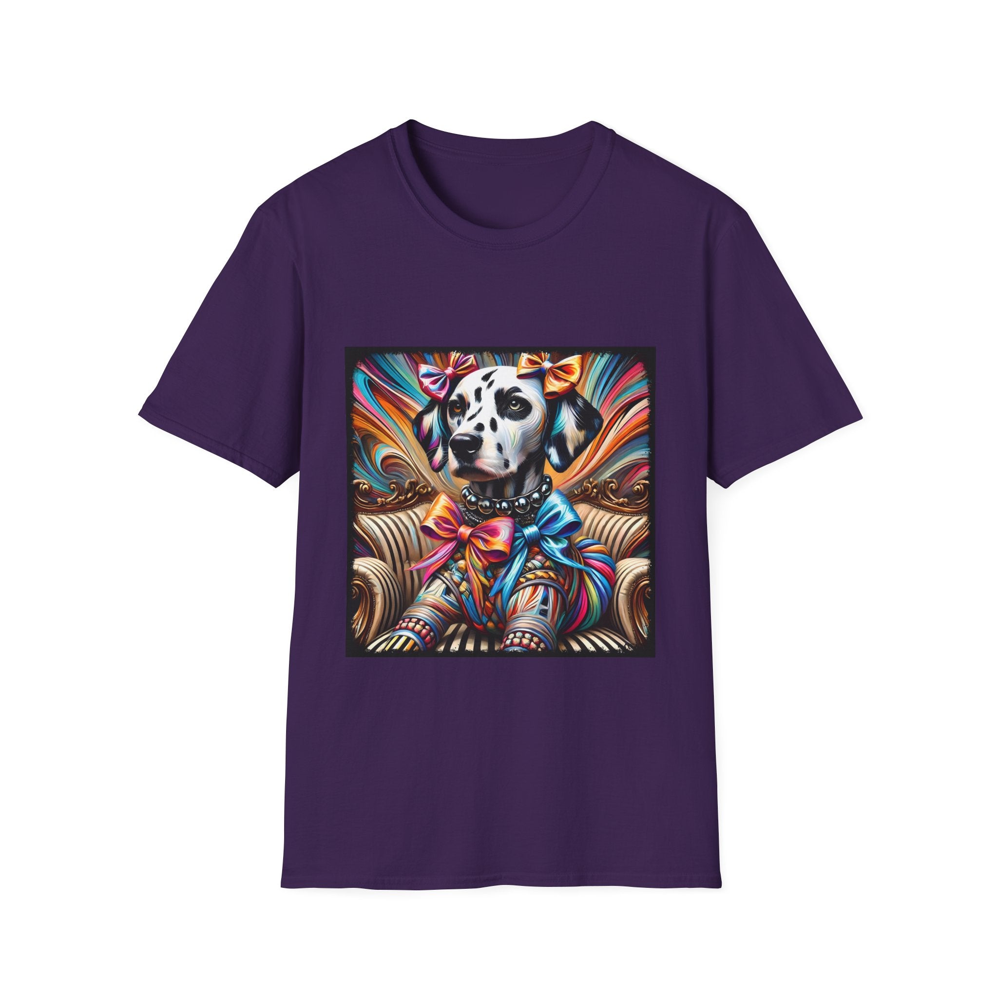 Dalmatian Vivid Rocker  | Unisex Dog T-Shirt
