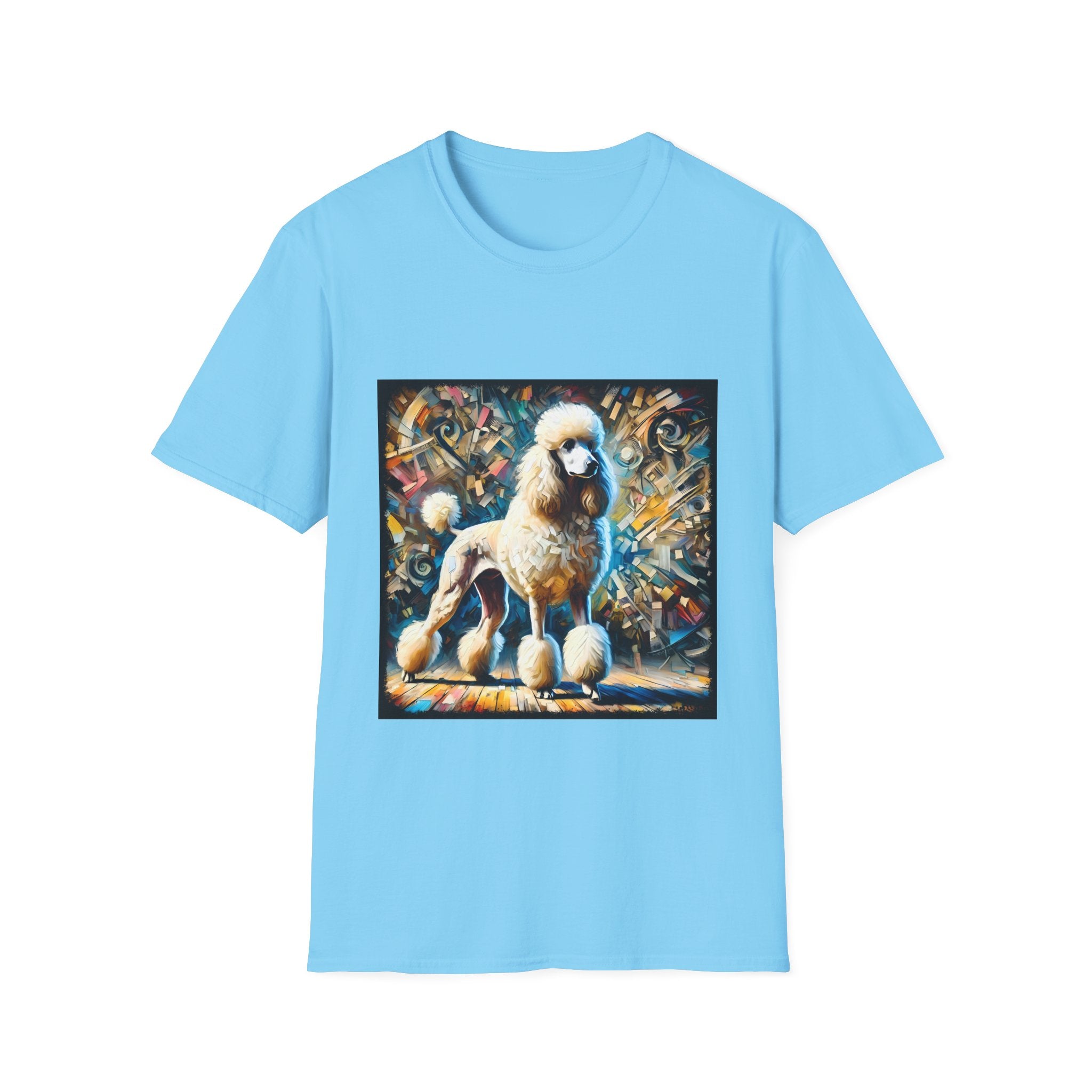 Poodle Pastel Pixel Classic | Unisex Dog T-Shirt