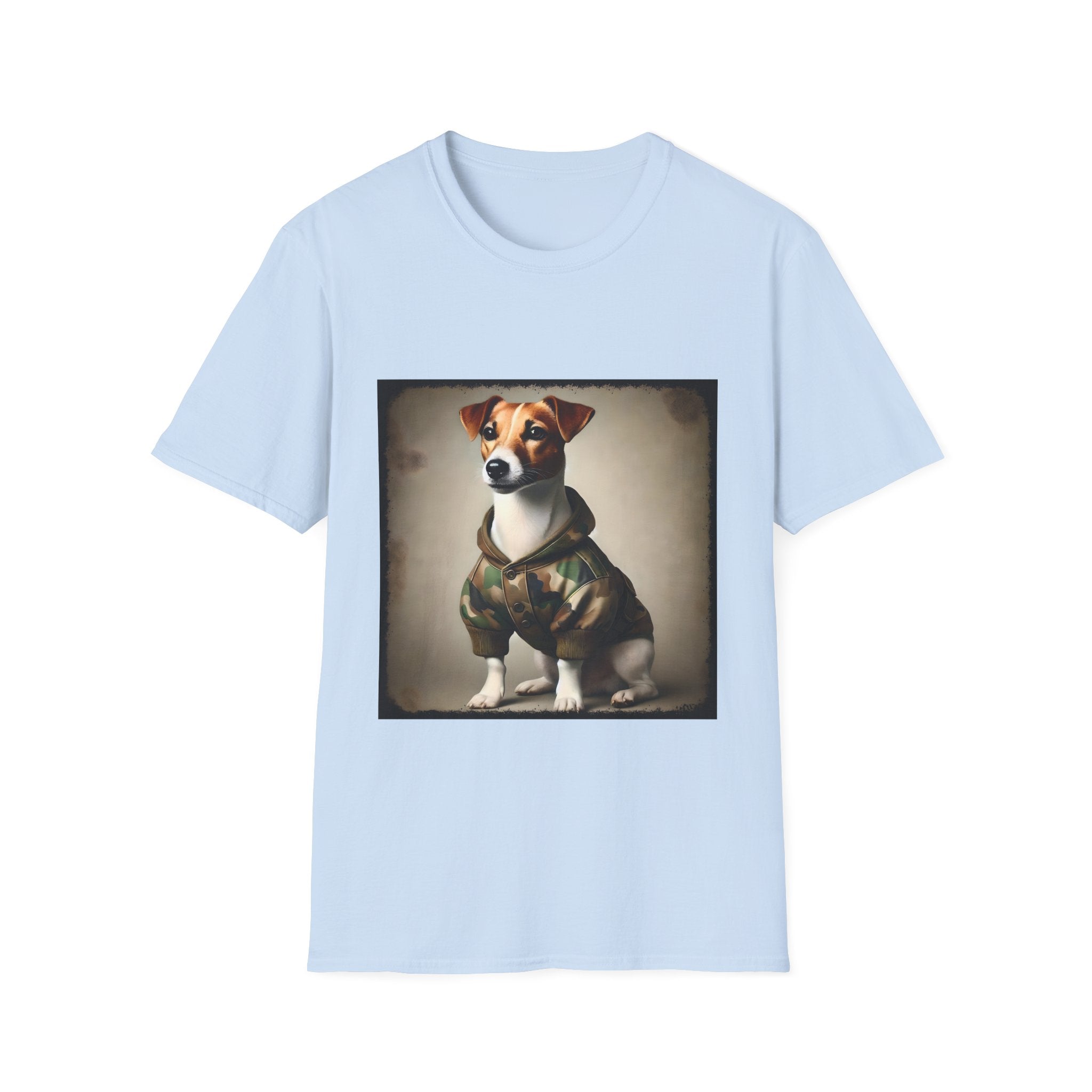 Jack Russell Terrier Camo Cutie | Unisex Dog T-Shirt