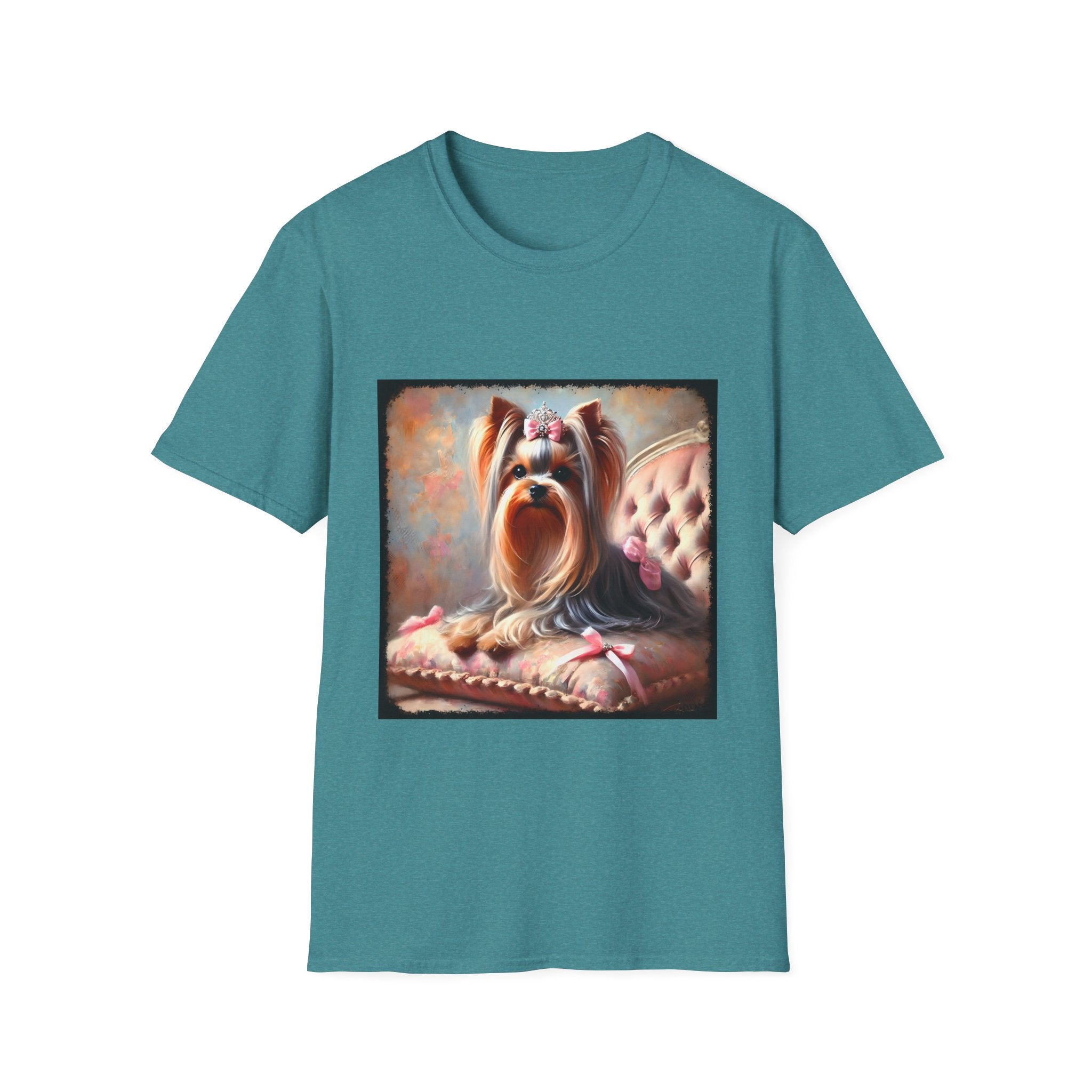 Yorkshire Terrier Bows and Diamonds Classic | Unisex Dog T-Shirt