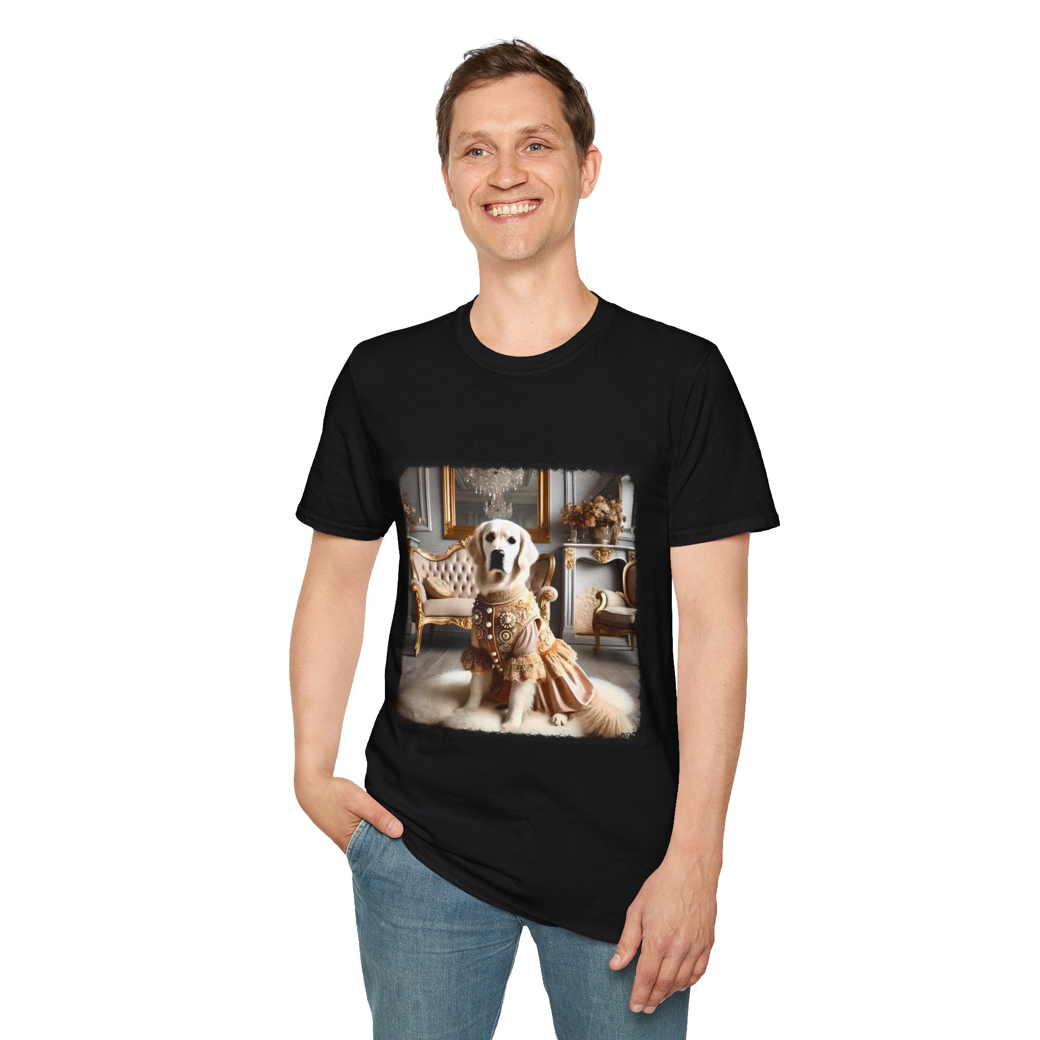 Golden Retriever Priveleged Pup | Unisex Dog T-Shirt