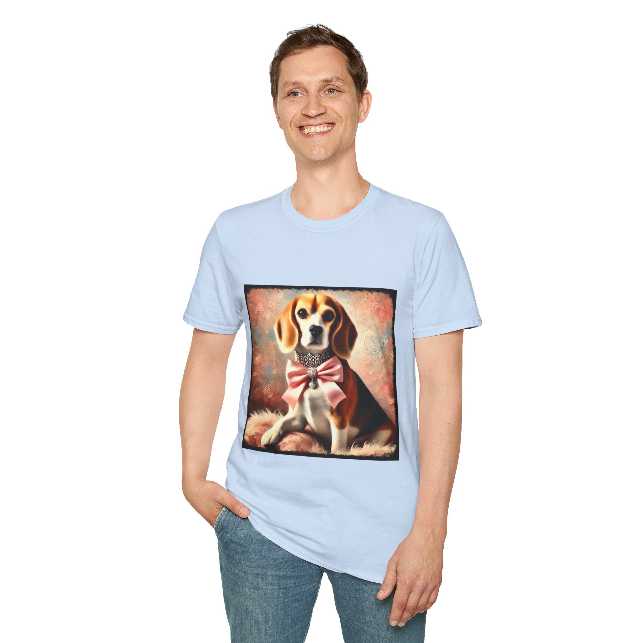 Beagle Diamond Princess Classic | Unisex Dog T-Shirt