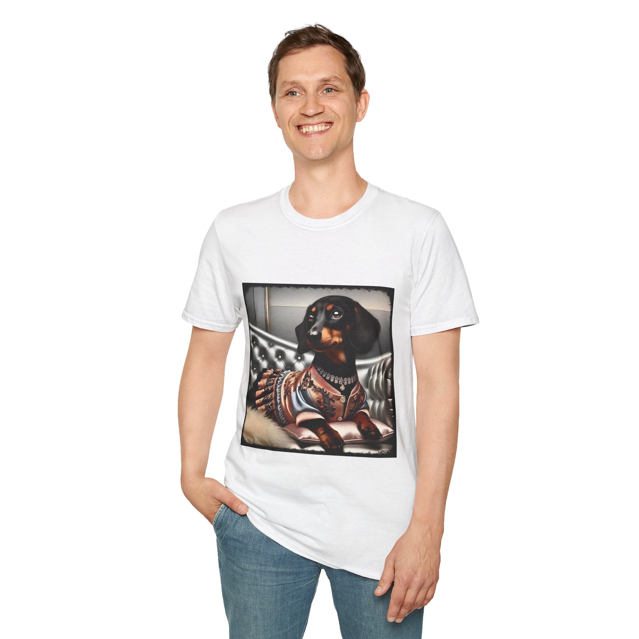 Dachshund Luxe Belle | Unisex Dog T-Shirt