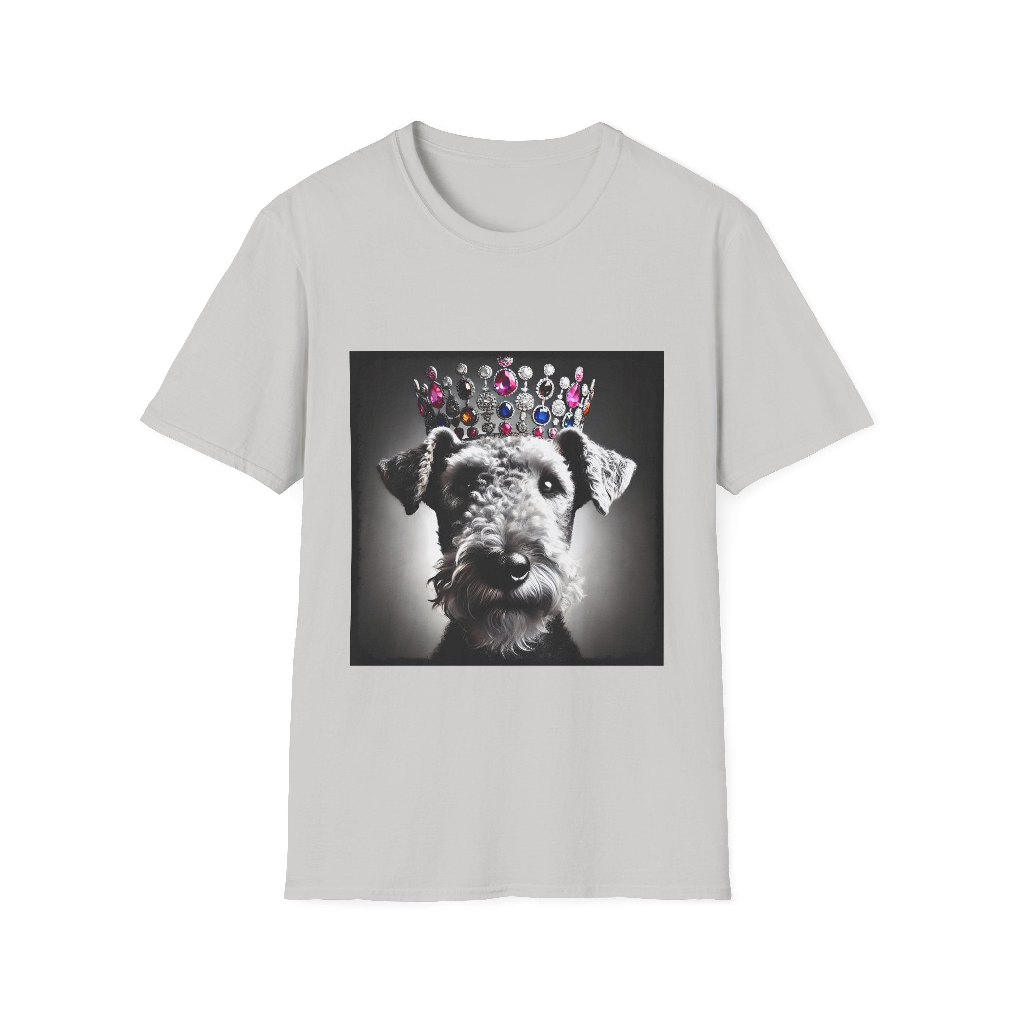 Airedale Terrier Iconic Princess | Unisex Dog T-Shirt