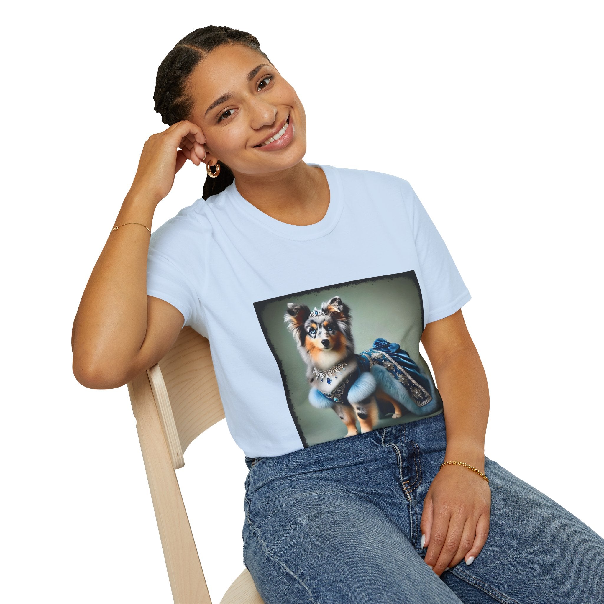 Miniature American Shepherd Velvet Vixen | Unisex Dog T-Shirt