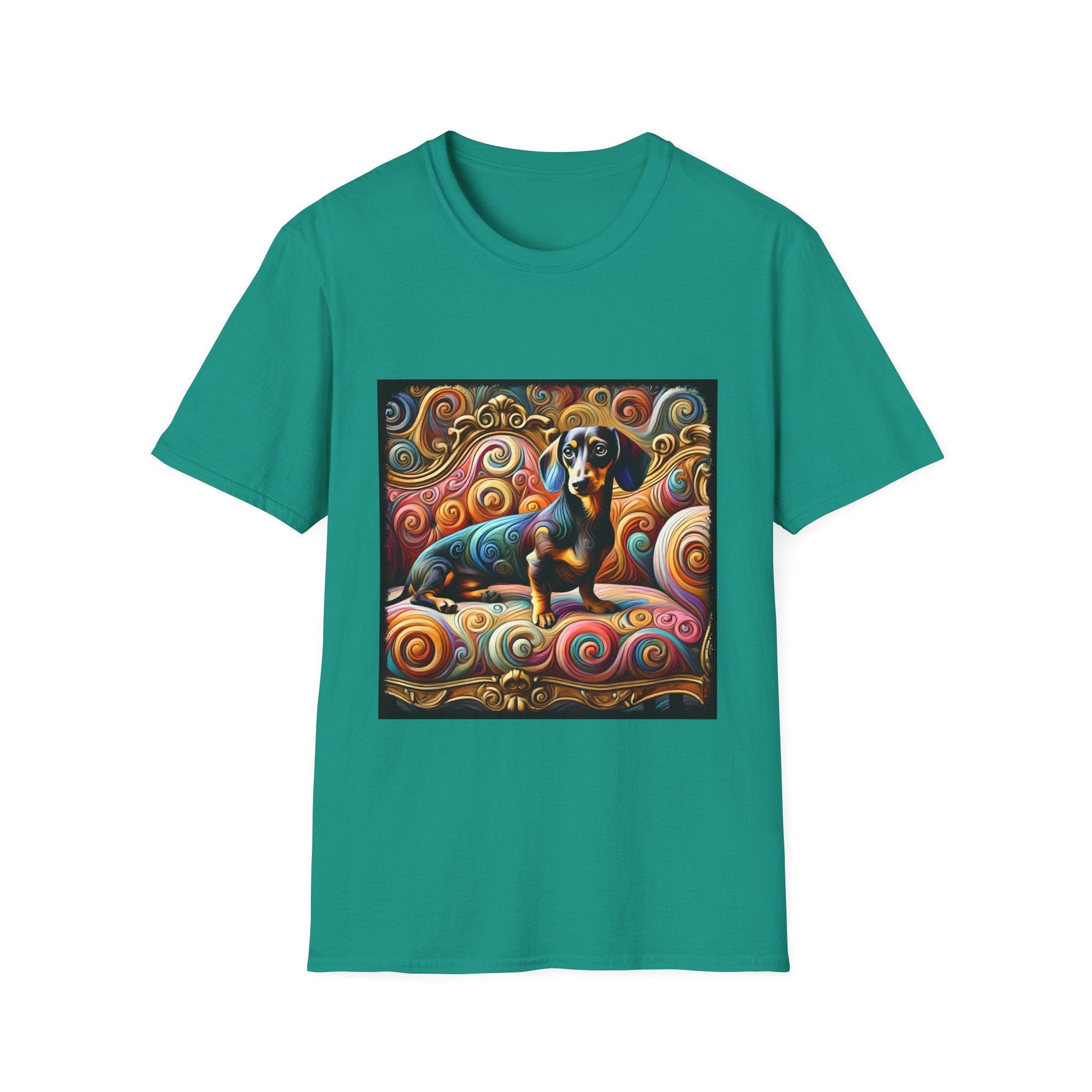 Dachshund Multi Swirl | Unisex Dog T-Shirt