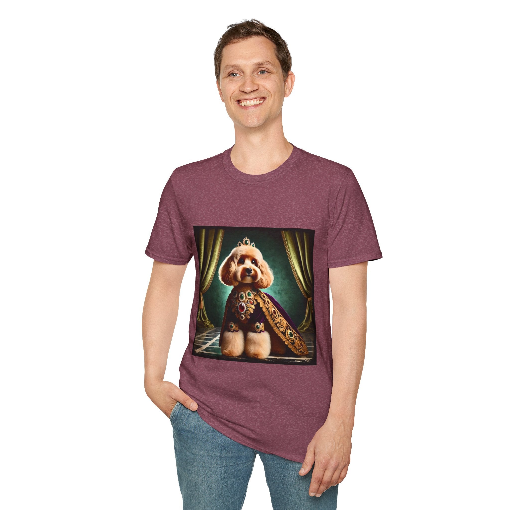 Cockapoo Jeweled Royal | Unisex Dog T-Shirt