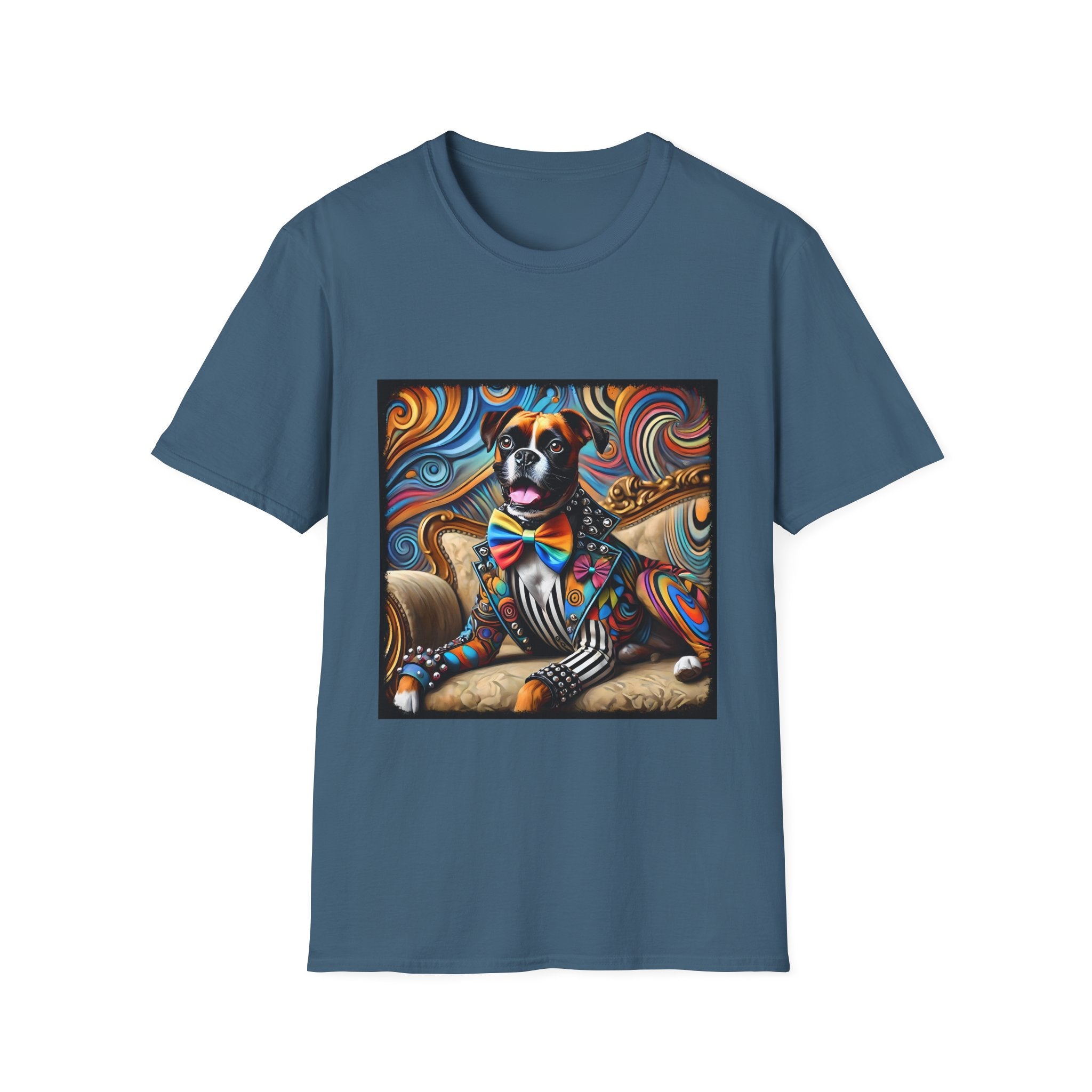 Boxer Vivid Rocker | Unisex Dog T-Shirt