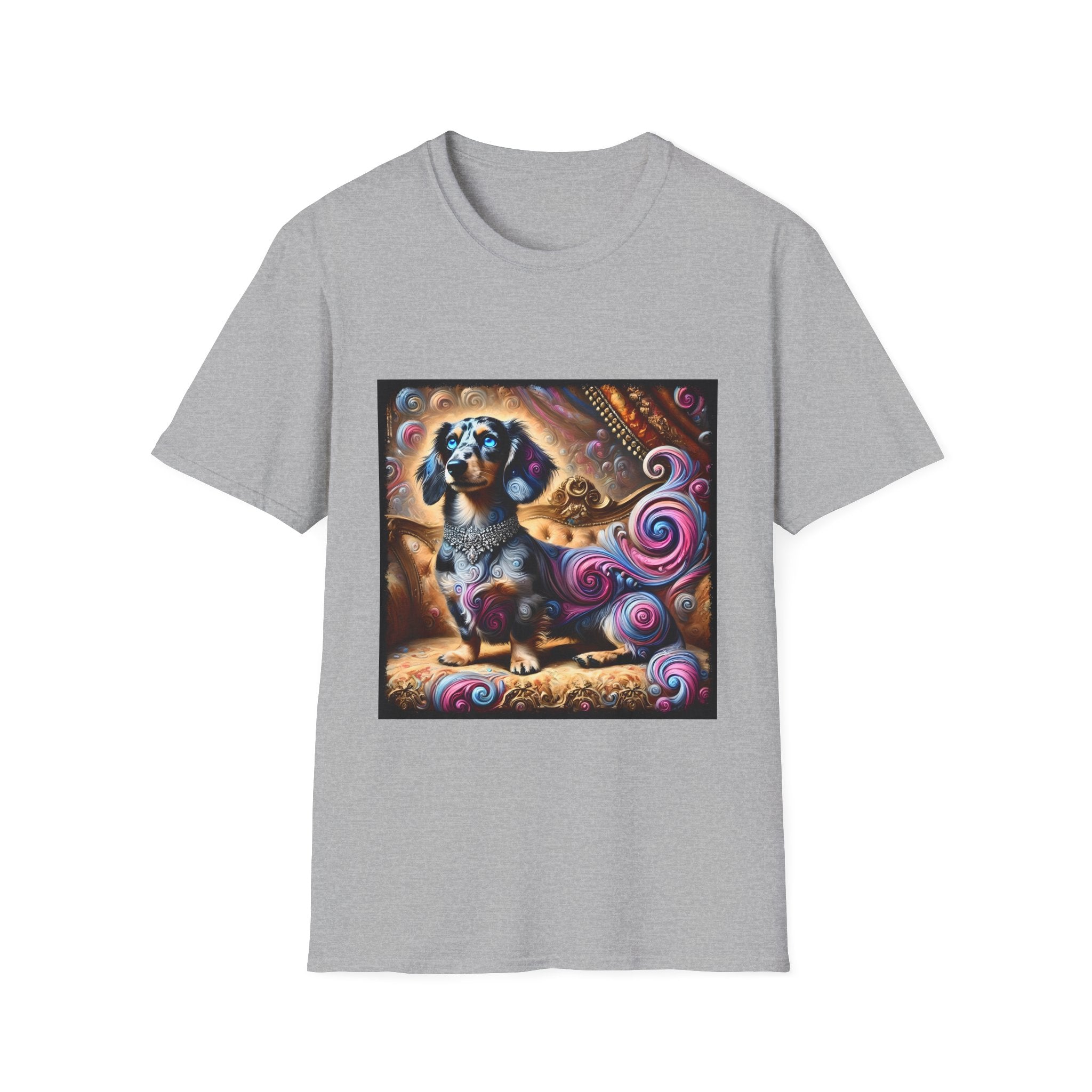 Dachshund Royal Swirl | Unisex Dog T-Shirt