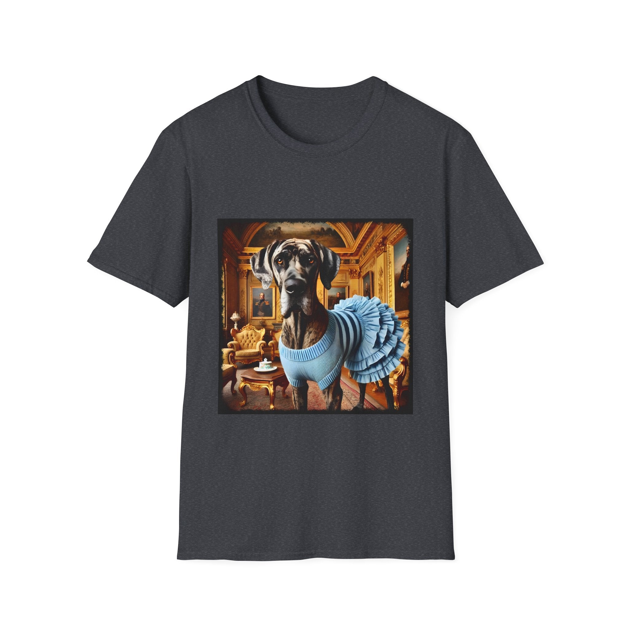 Great Dane Brindle Billionaire | Unisex Dog T-Shirt